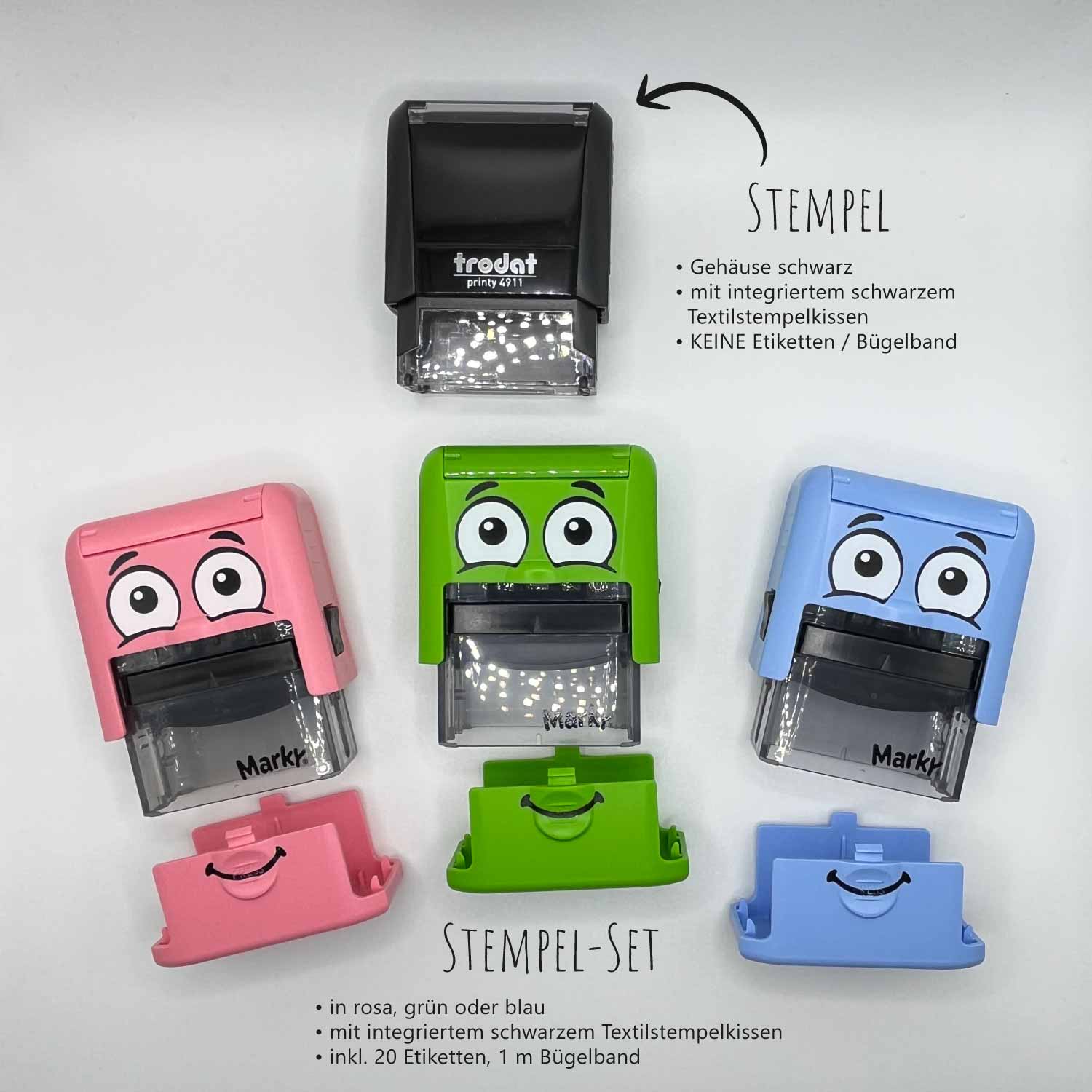 Dein personalisierter Textilstempel „Pferd“ | 38 x 14 mm