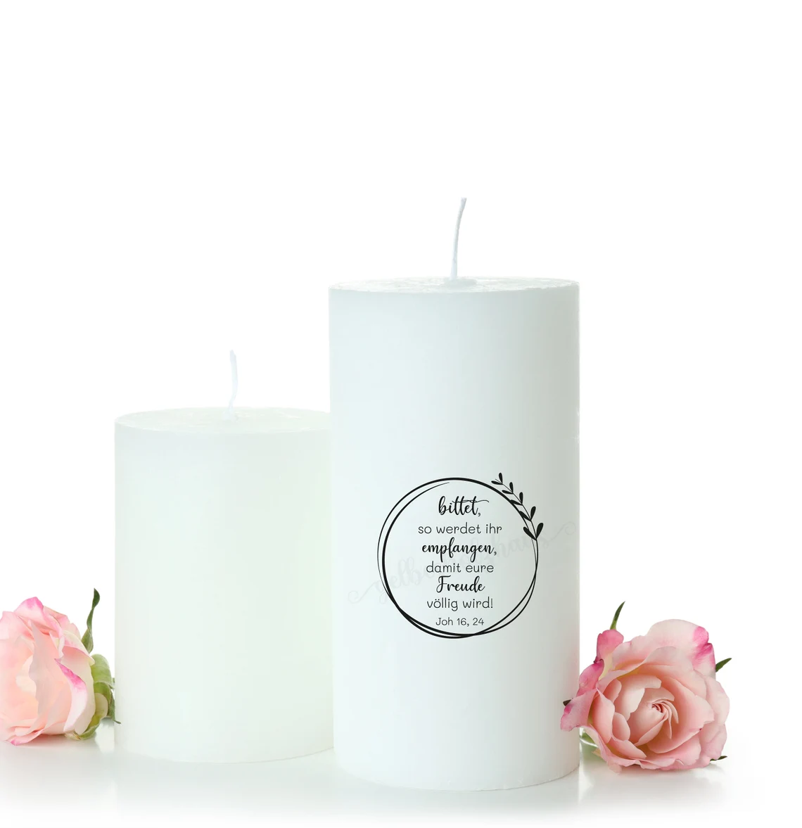 Bibelversstempel - bittet, so werdet ihr empfangen - Johannes 16,24