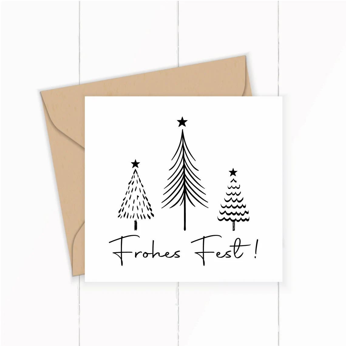 WeihnachtsSTEMPEL "Frohes Fest" - ST0055