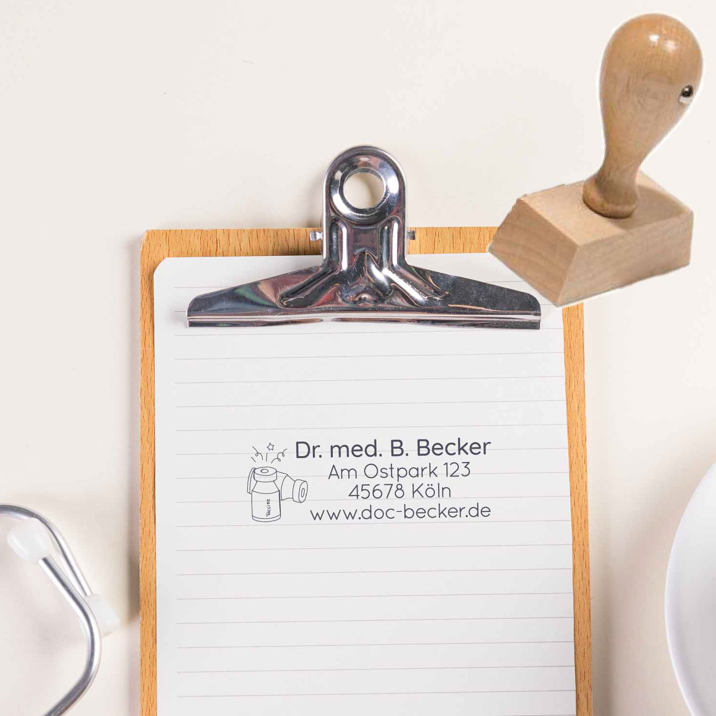 Arztstempel  | Ideal für Impfpass & Praxis