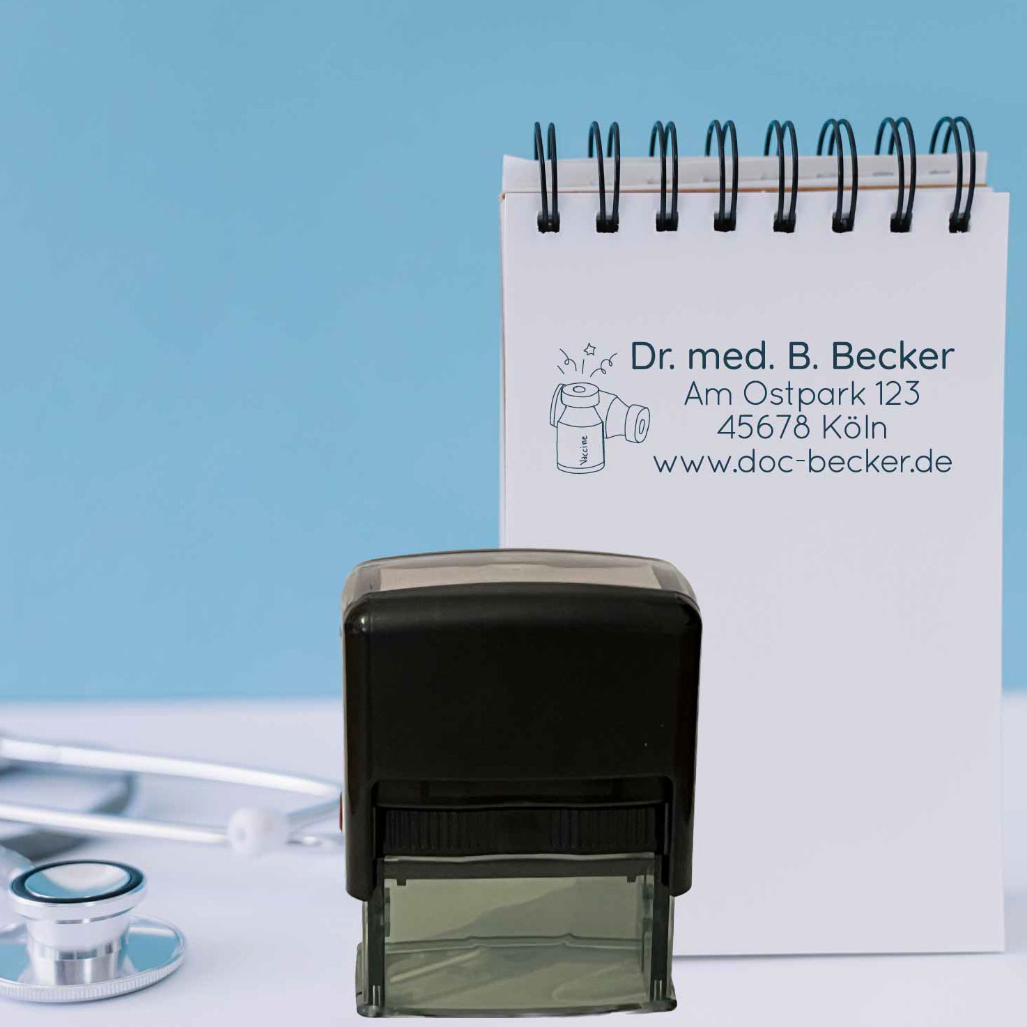 Arztstempel  | Ideal für Impfpass & Praxis