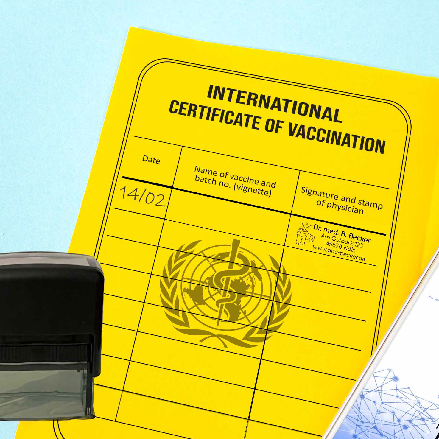 Arztstempel  | Ideal für Impfpass & Praxis