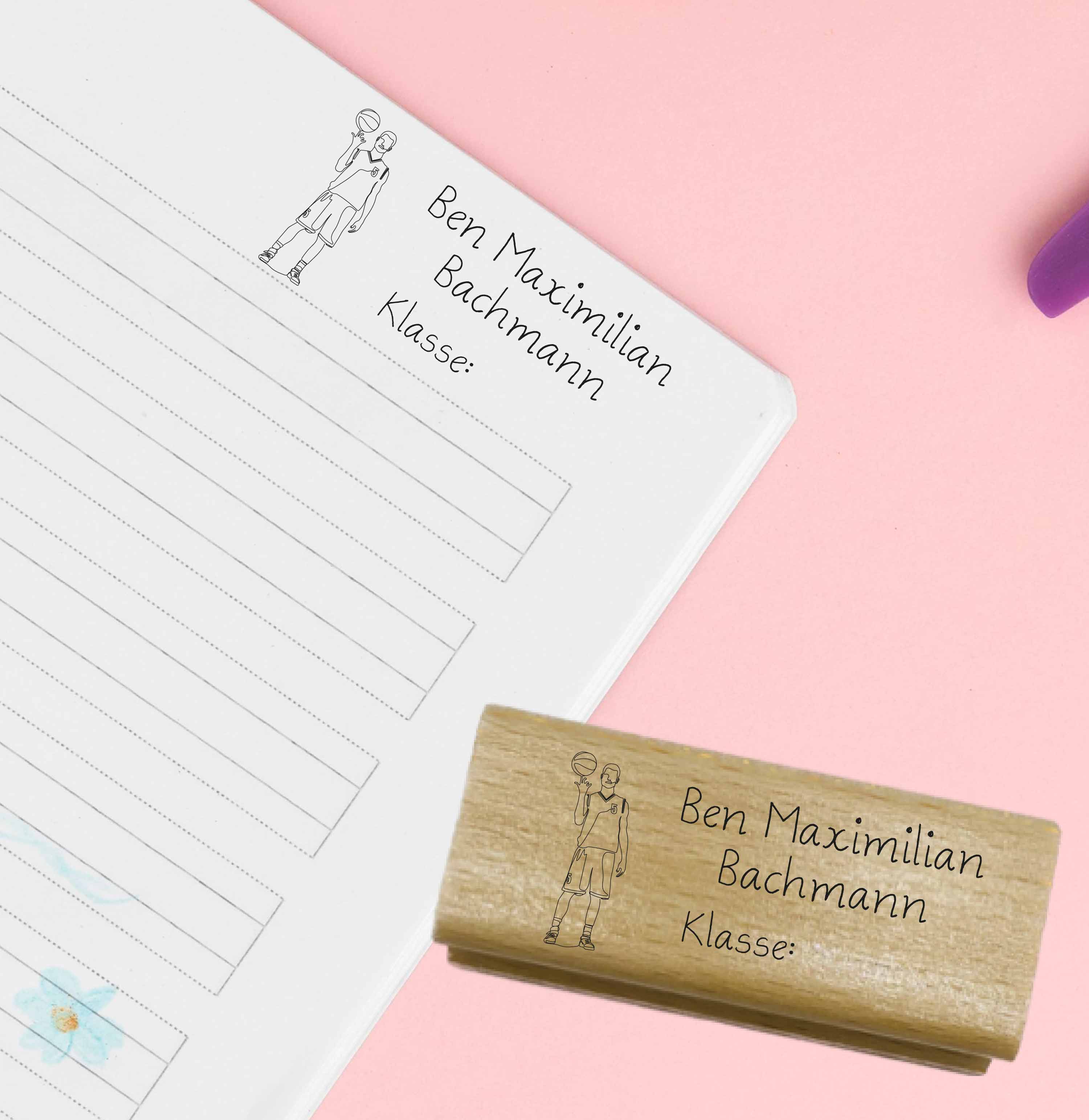 Dein individueller Namensstempel „Ben“ | 59 x 22 mm