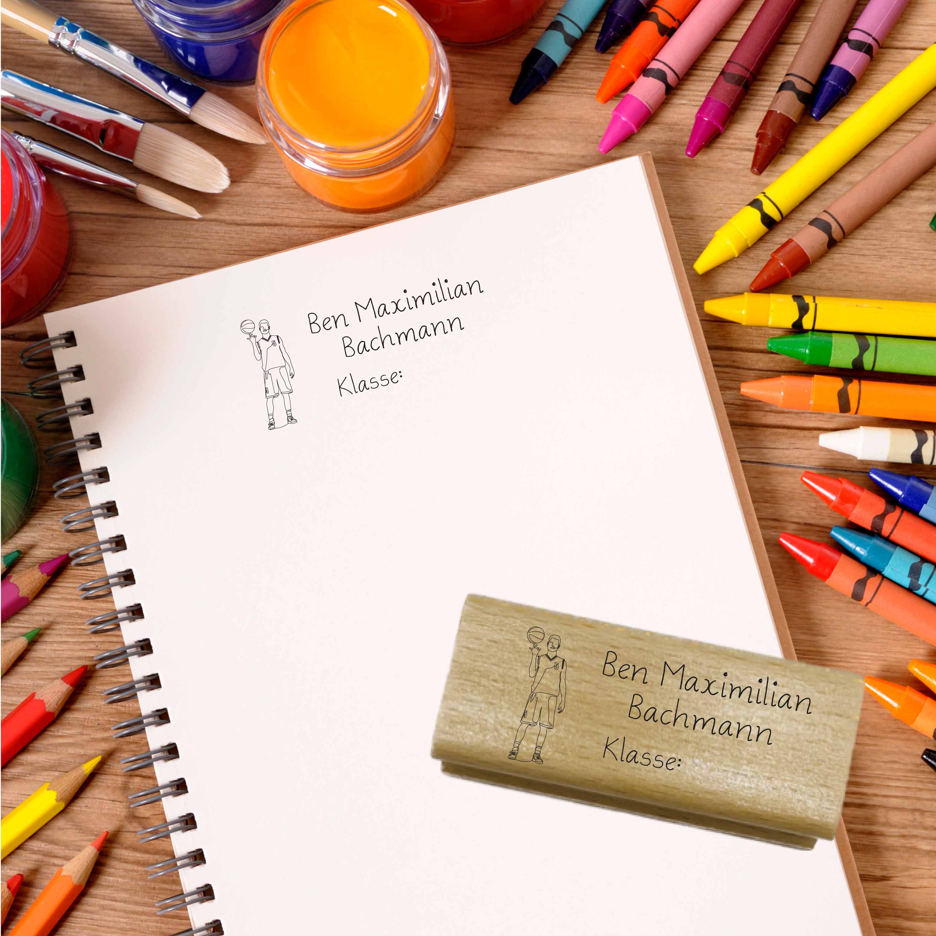 Dein individueller Namensstempel „Ben“ | 59 x 22 mm