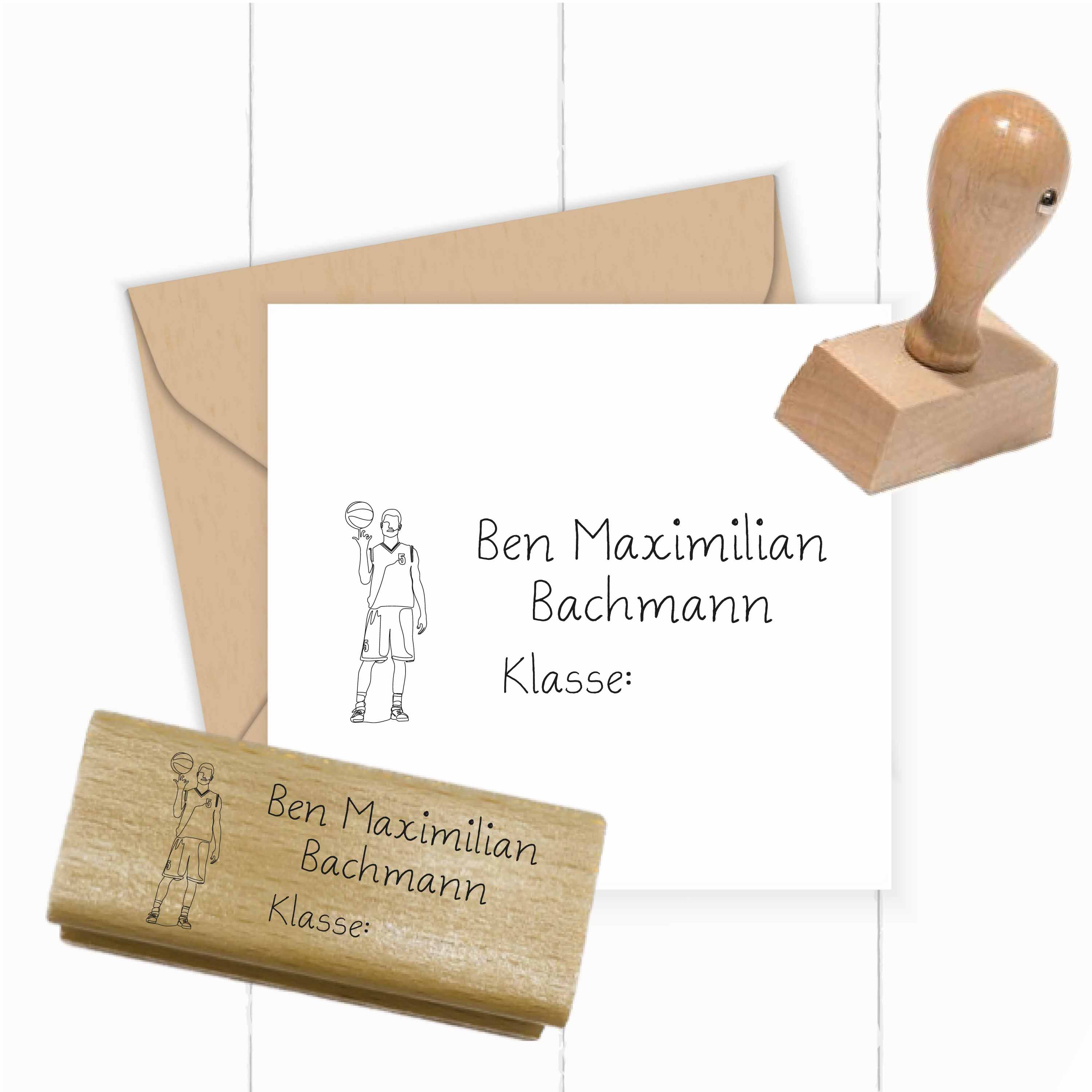 Dein individueller Namensstempel „Ben“ | 59 x 22 mm - ST0385