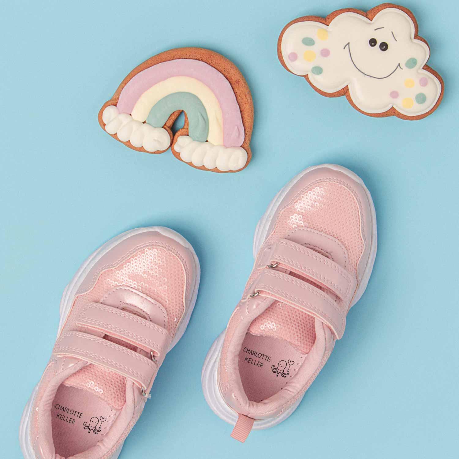 Dein personalisierter Textilstempel „Krake“ | 38 x 14 mm