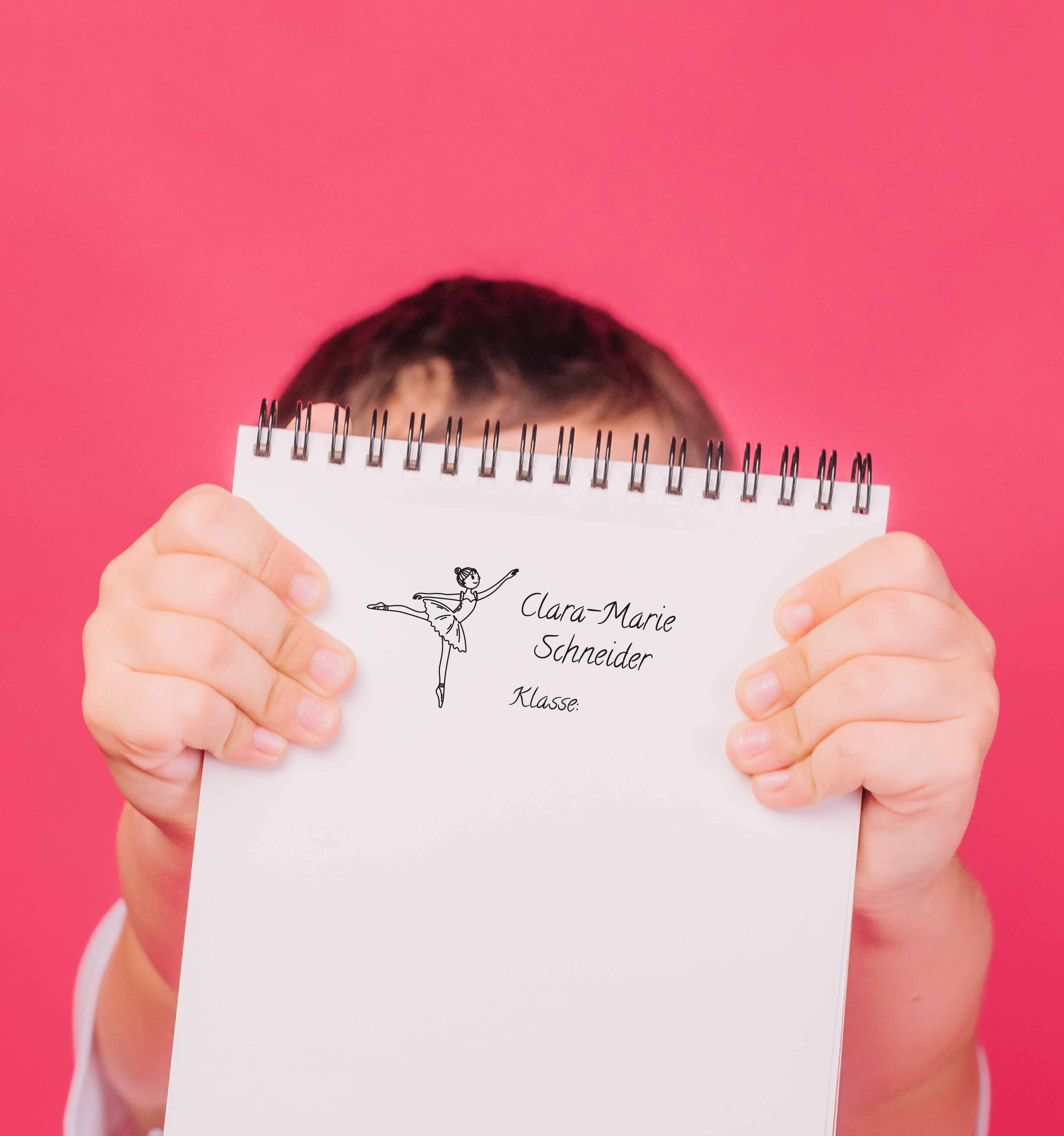 Dein individueller Namensstempel „Clara“ | 59 x 22 mm