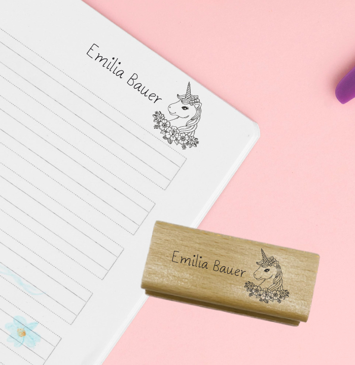 Dein individueller Namensstempel „Emilia“ | 59 x 22 mm