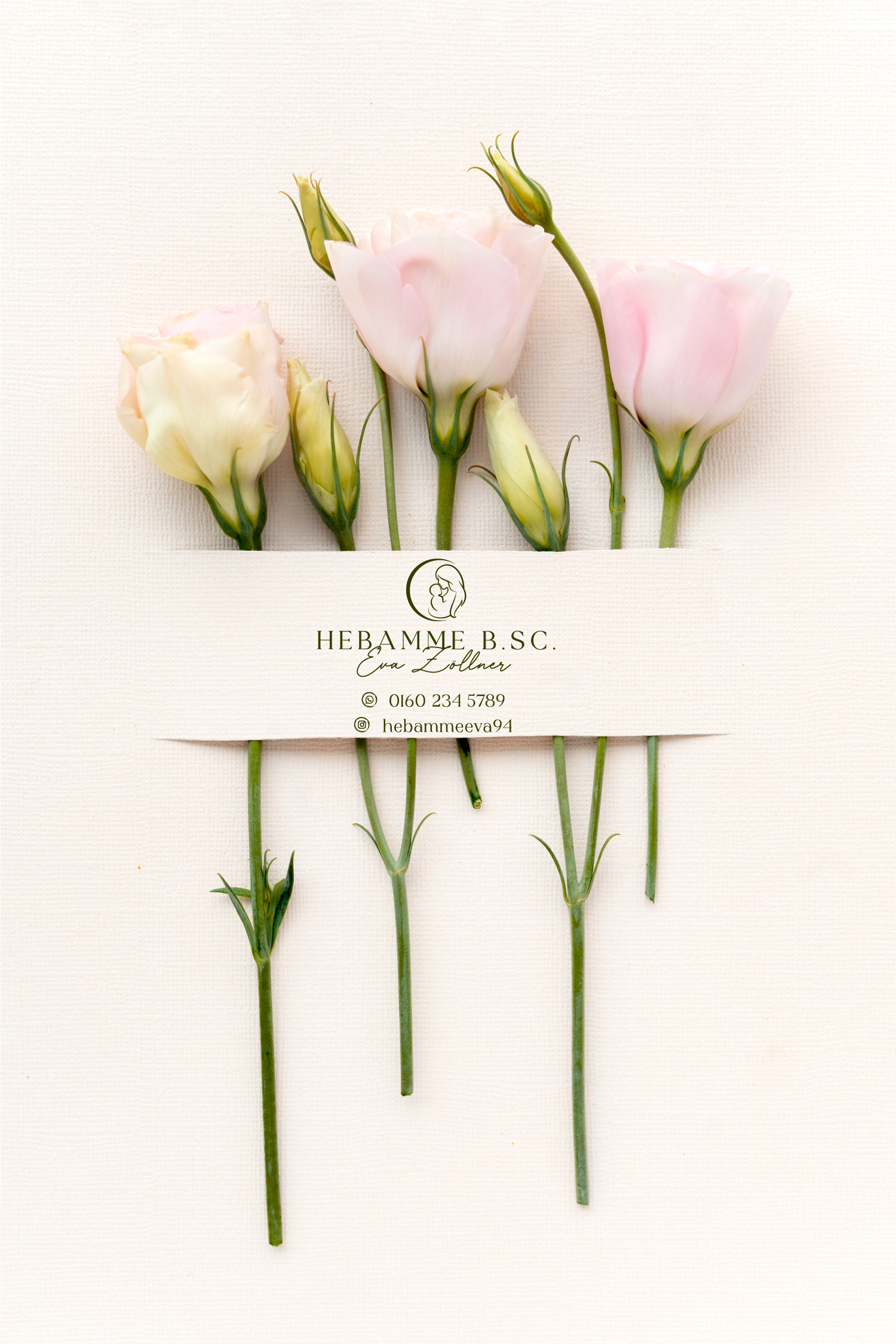 AdressSTEMPEL für Hebammen und Geburtshelfer "Eva"