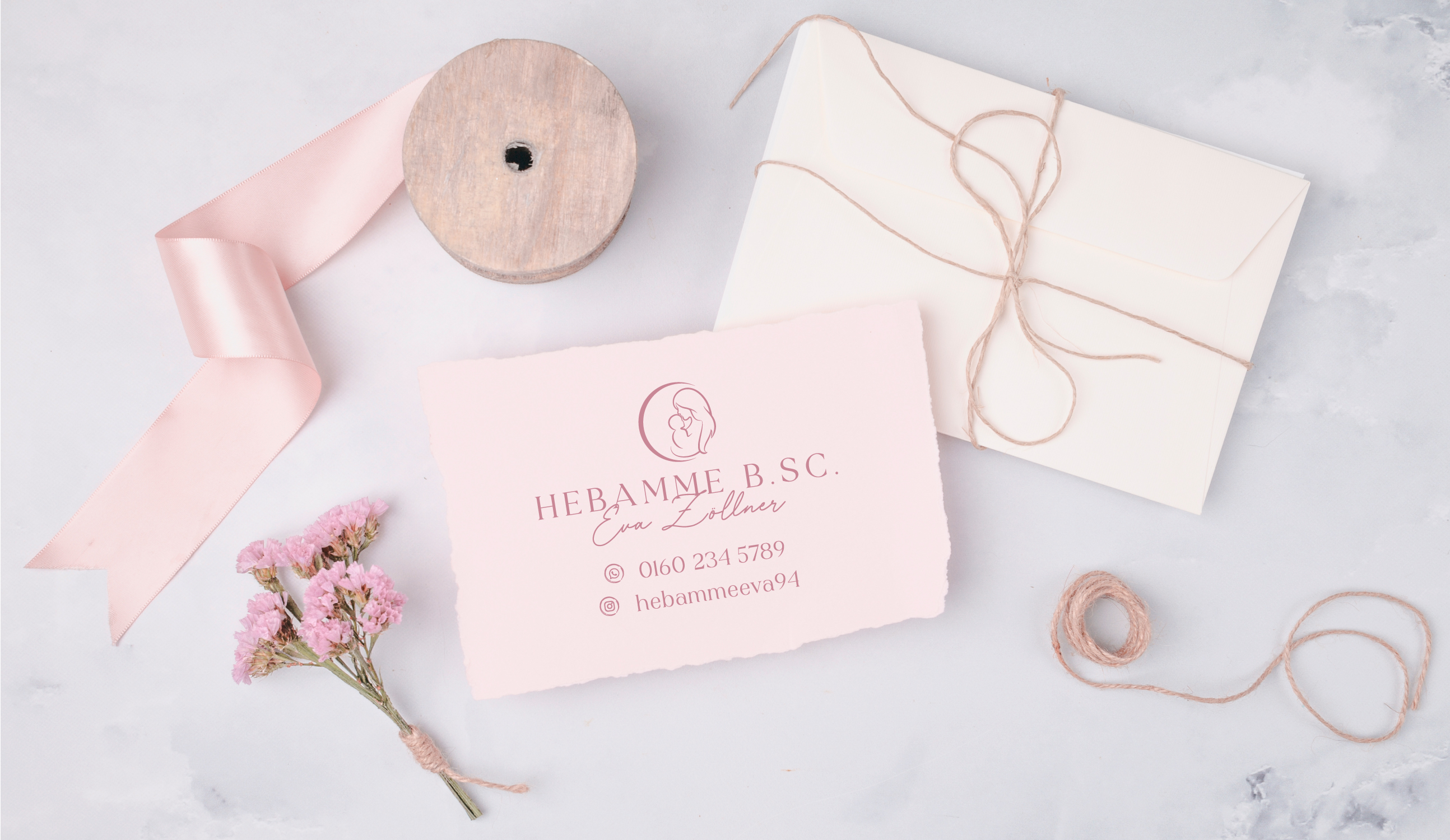 AdressSTEMPEL für Hebammen und Geburtshelfer "Eva"