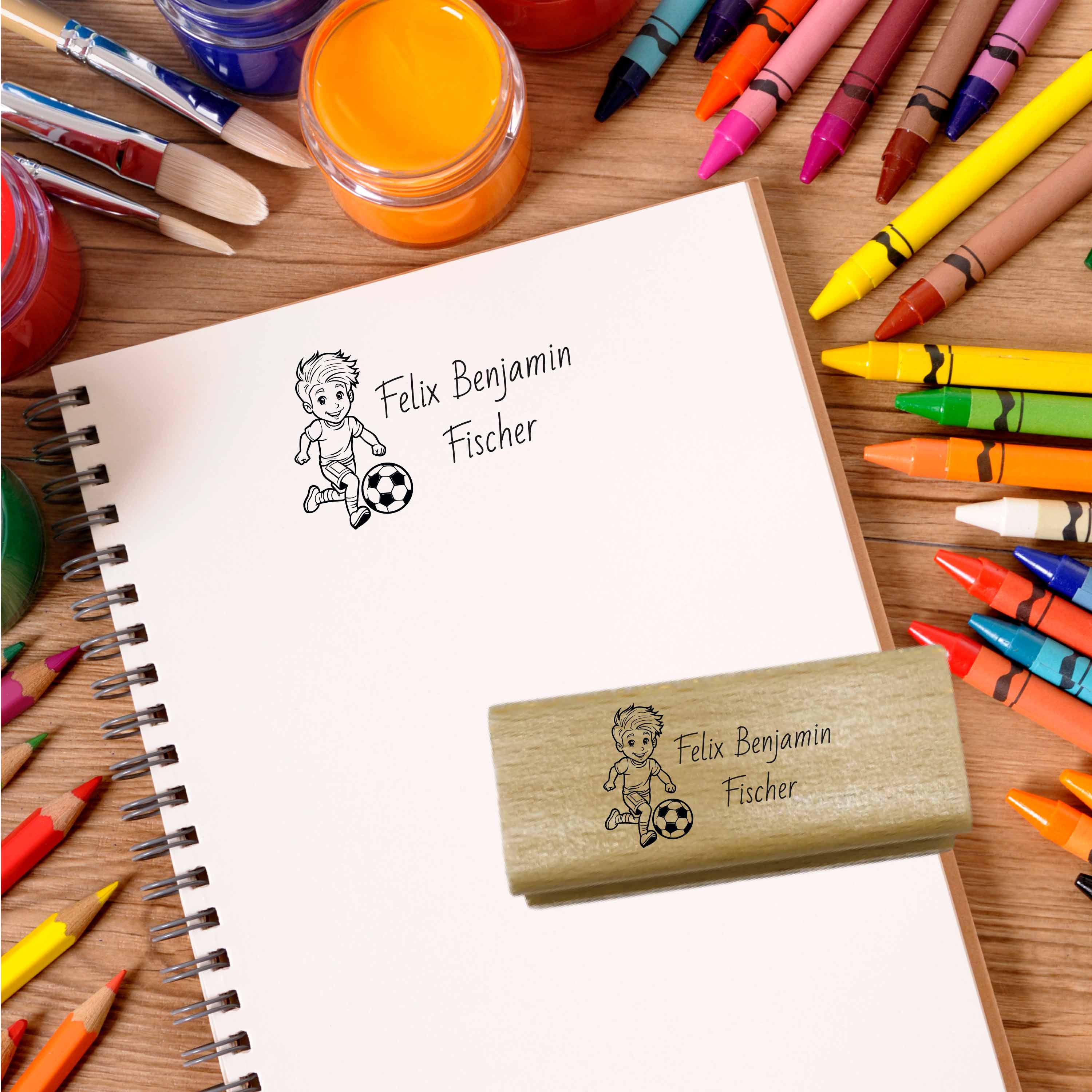 Dein individueller Namensstempel „Felix“ | 50 x 30 mm