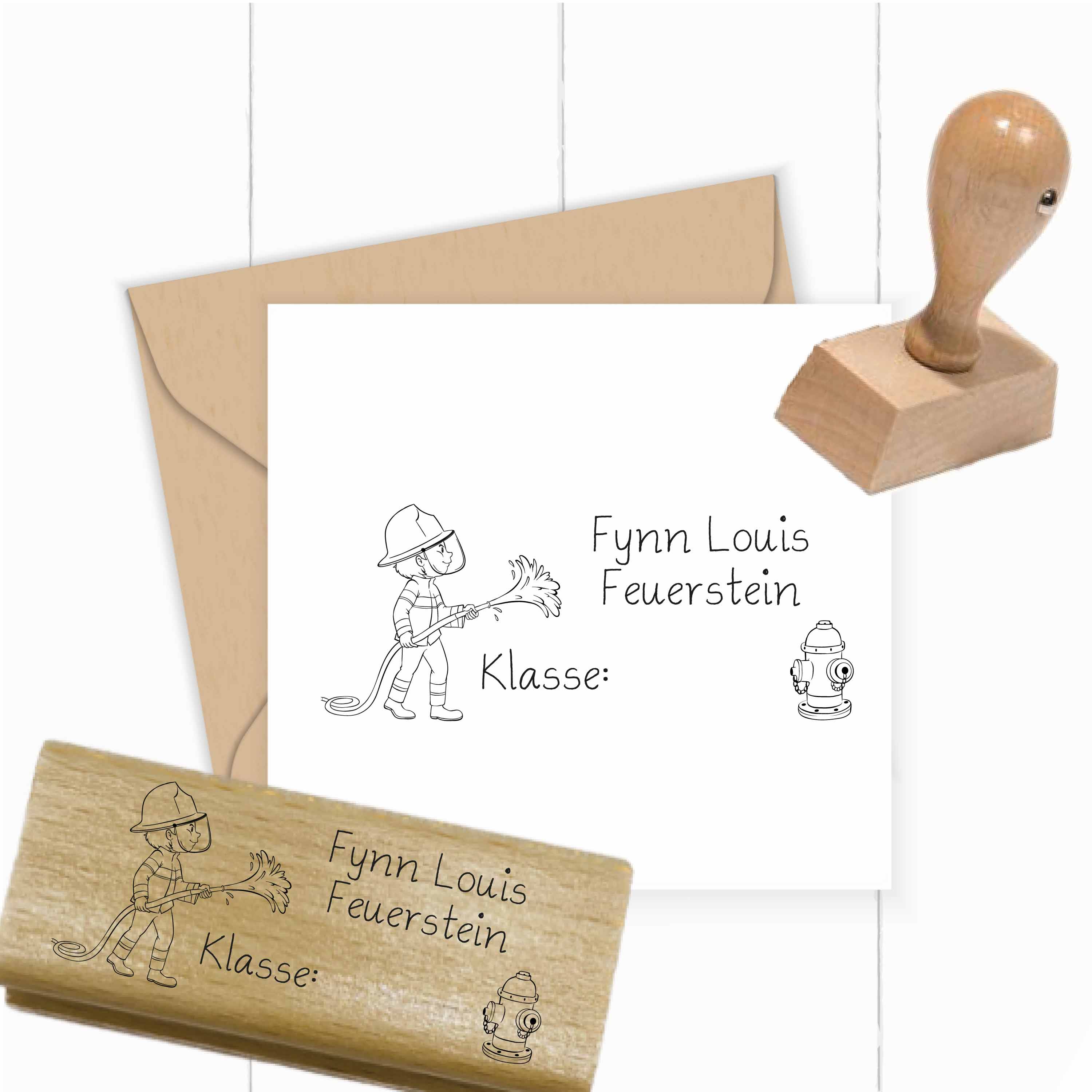Dein individueller Namensstempel „Fynn“ | 59 x 22 mm