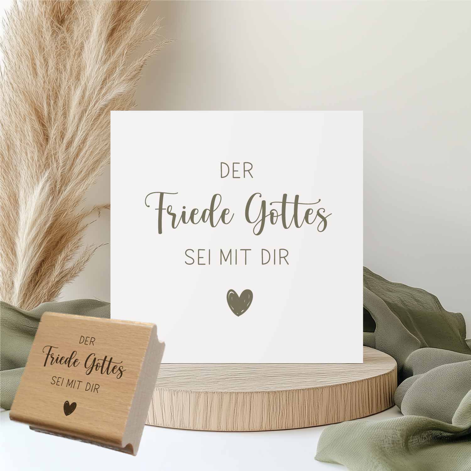 Stempel - Der Friede Gottes sei mit dir