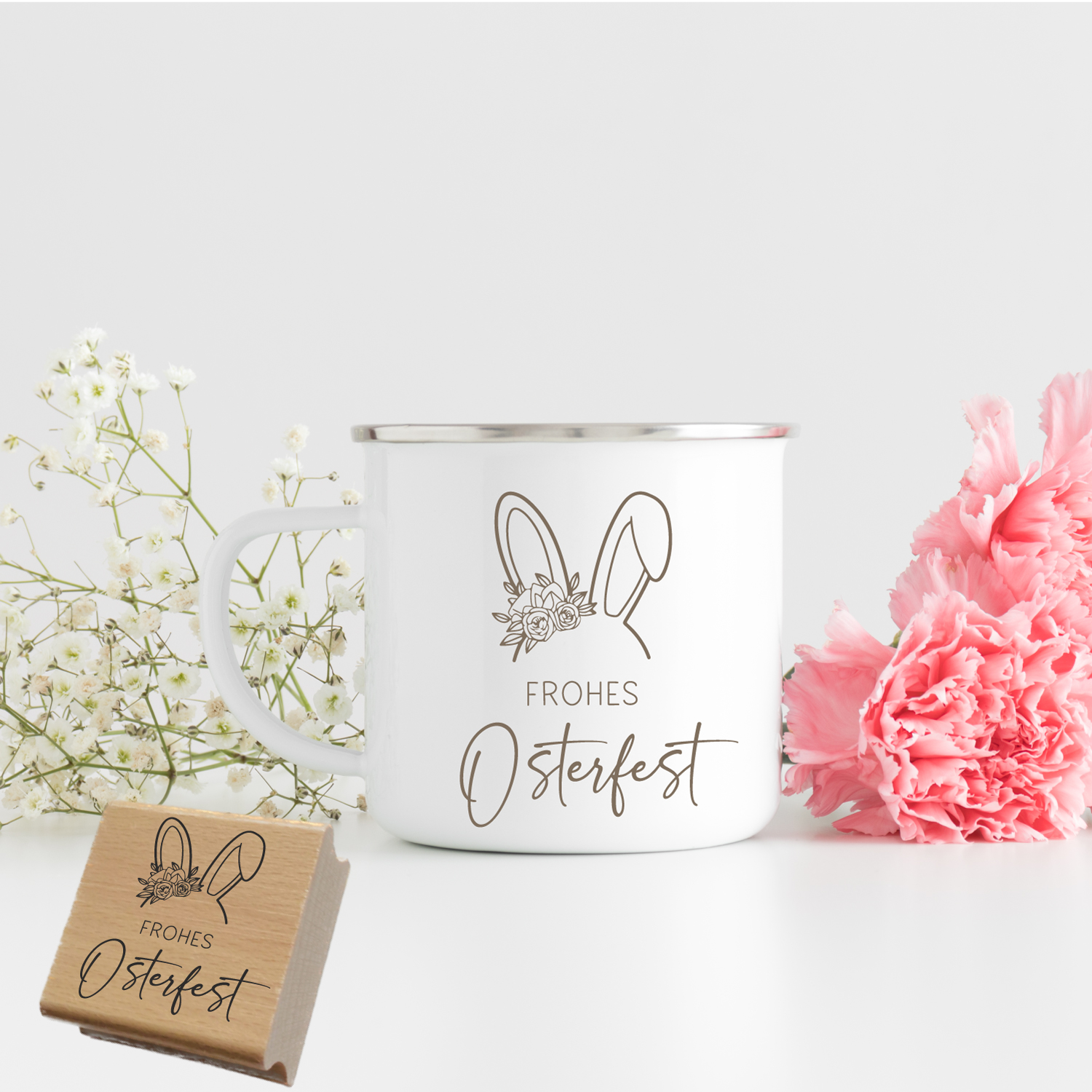 Oster-STEMPEL "Frohes Osterfest"