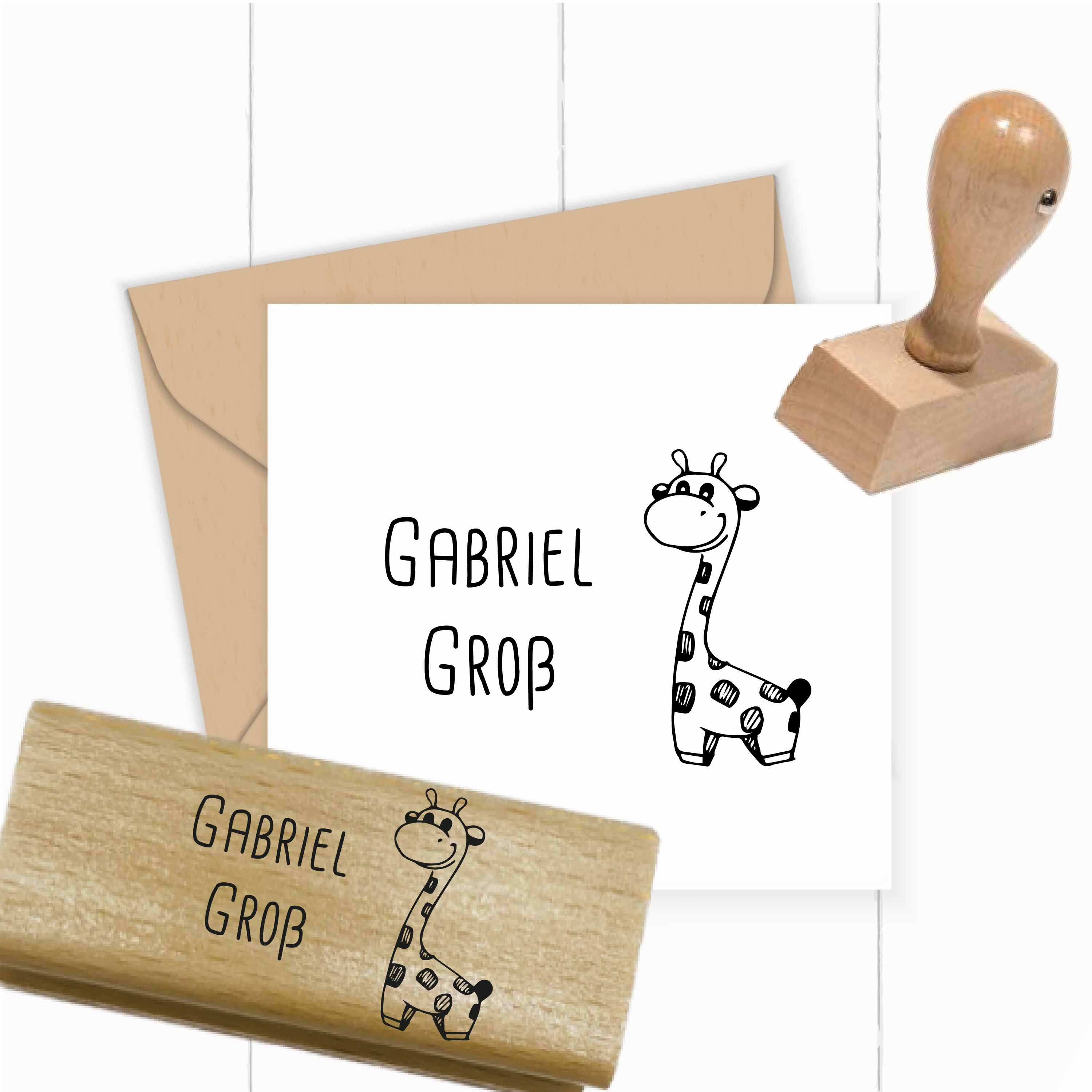 Dein individueller Namensstempel „Gabriel“ | 45 x 30 mm