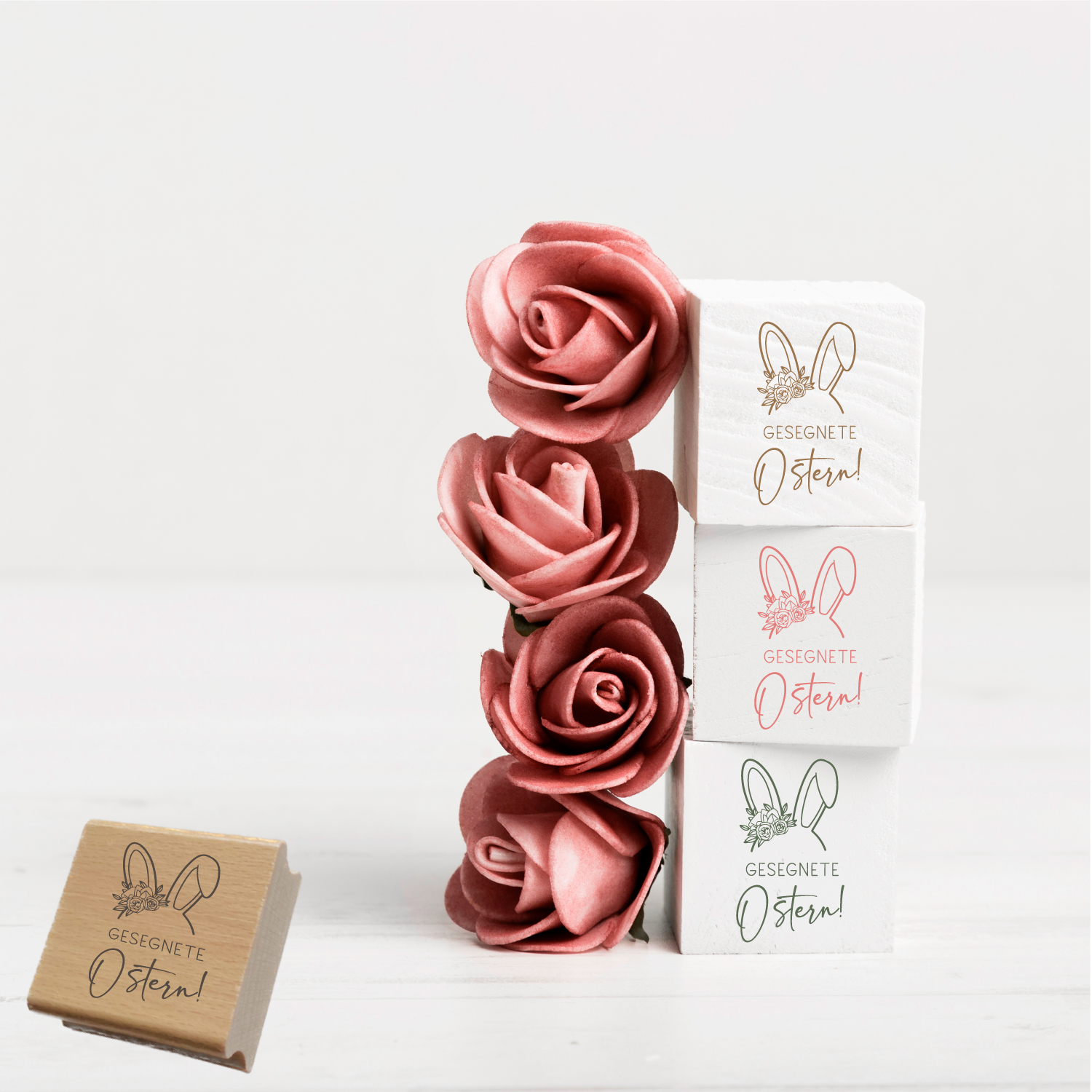 Oster-STEMPEL "gesegnete Ostern!"