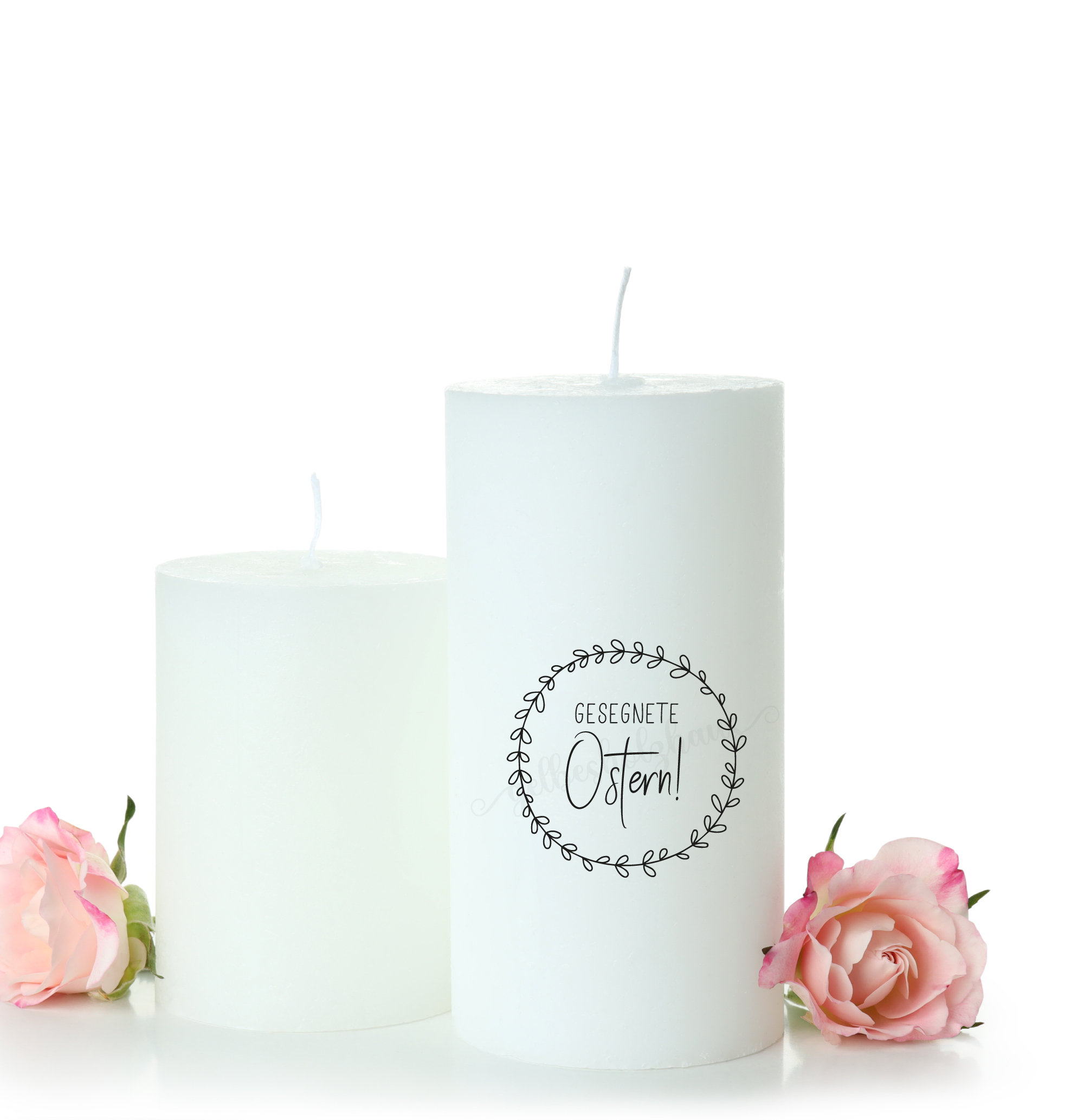 STEMPEL "Gesegnete Ostern!" Kranz