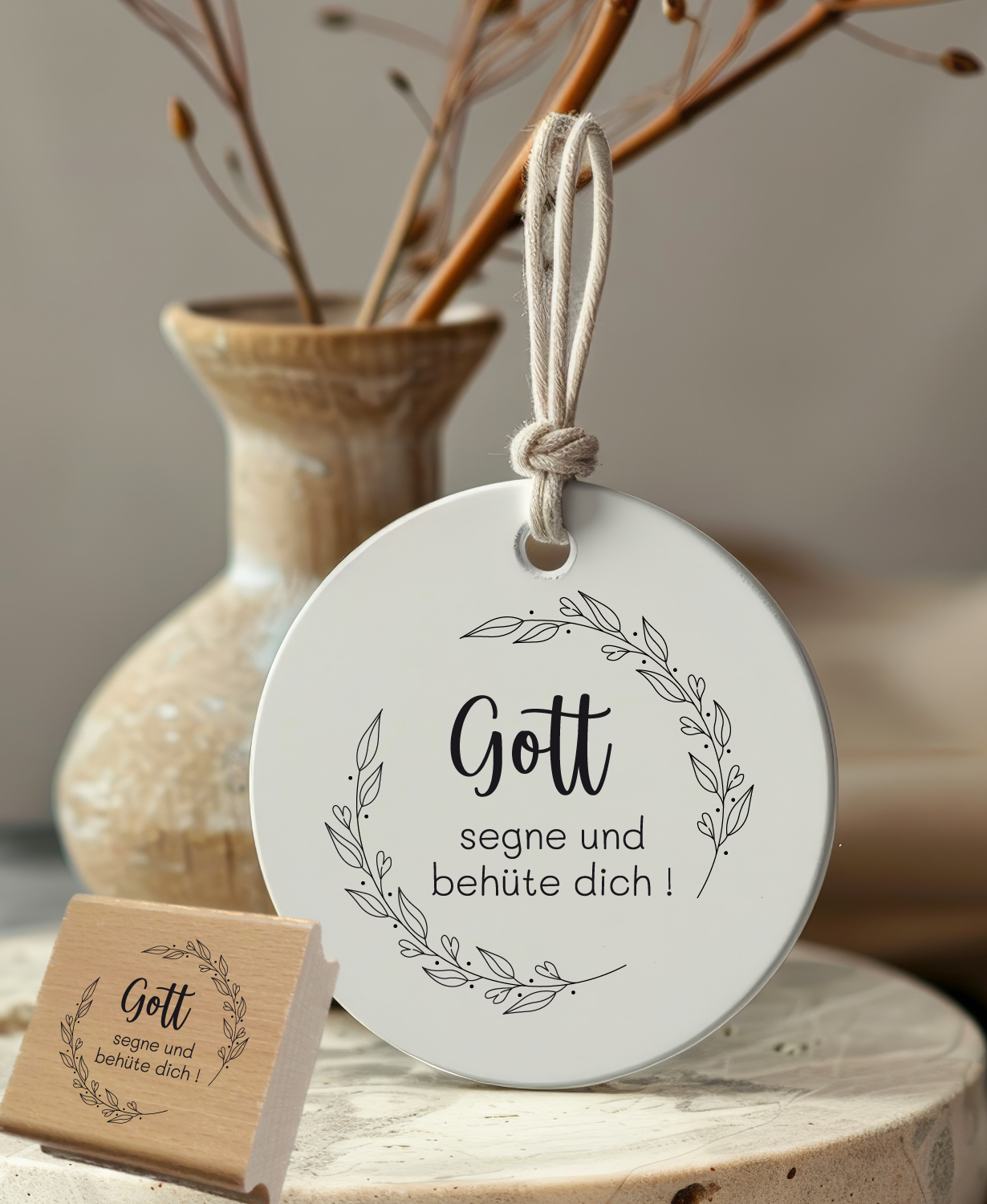Stempel - Gott segne und behüte dich!