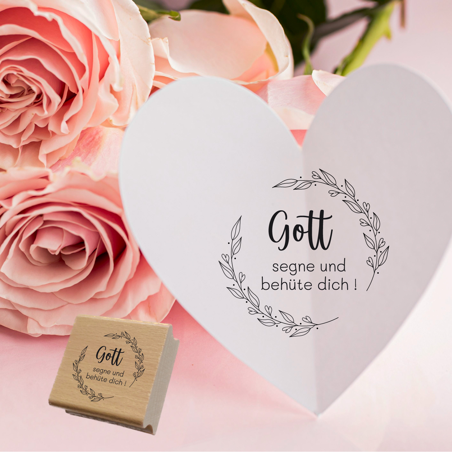Stempel - Gott segne und behüte dich!