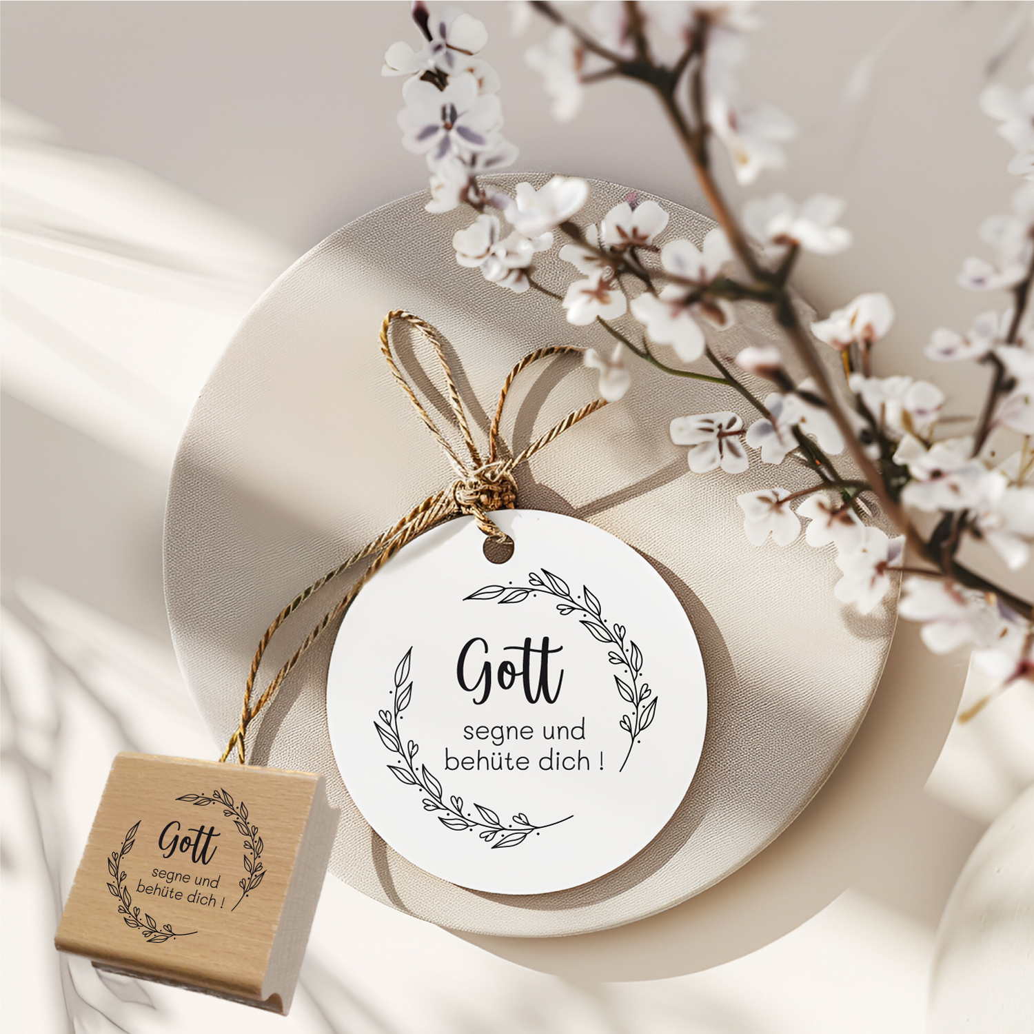 Stempel - Gott segne und behüte dich!