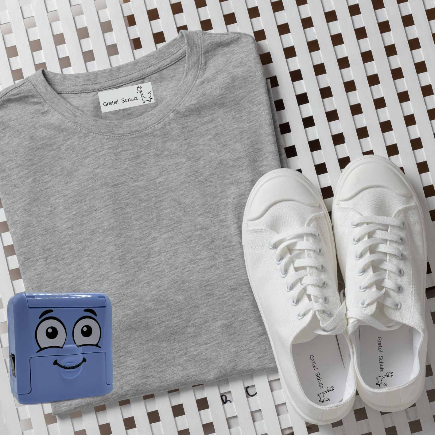 Dein personalisierter Textilstempel „Giraffe“ | 38 x 14 mm