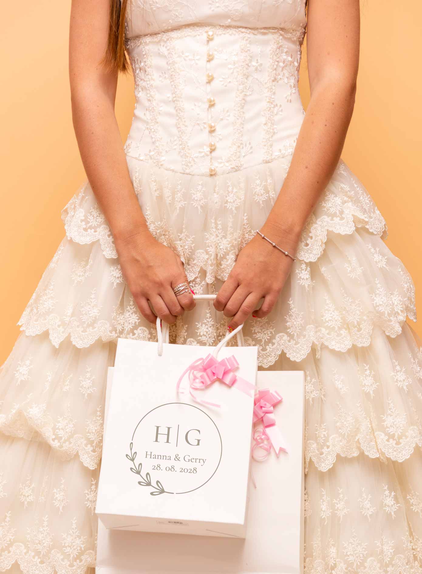 Personalisierter Hochzeits-STEMPEL "Hanna"