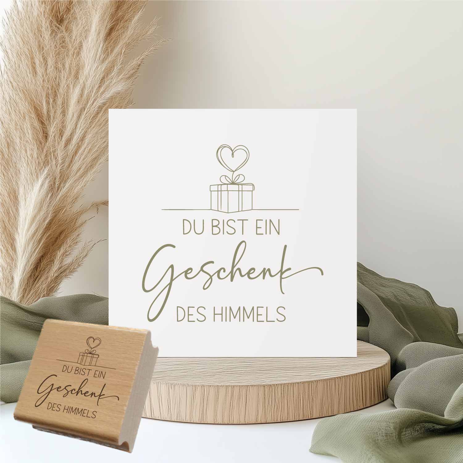 Stempel – Du bist ein Geschenk des Himmels