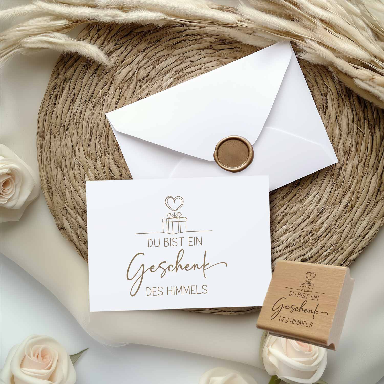 Stempel – Du bist ein Geschenk des Himmels