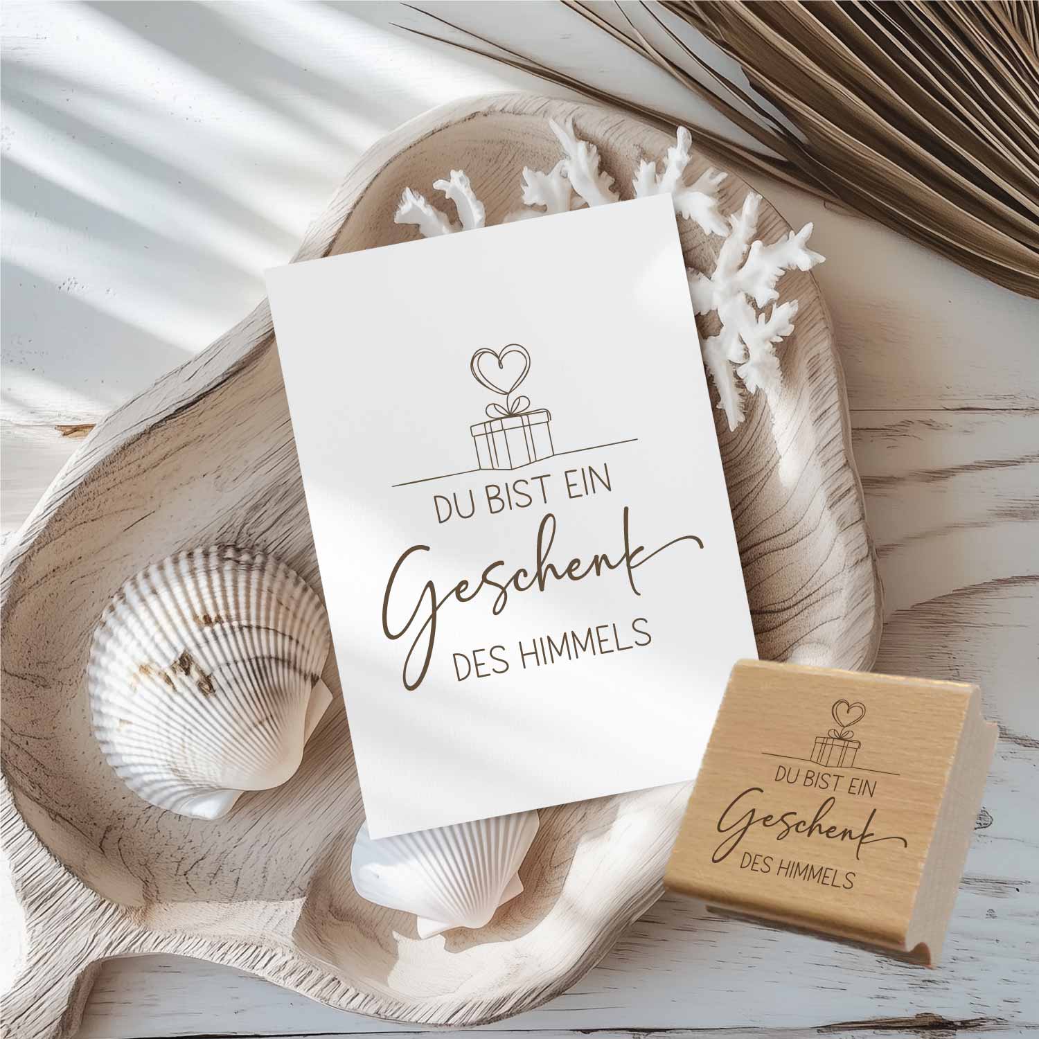 Stempel – Du bist ein Geschenk des Himmels