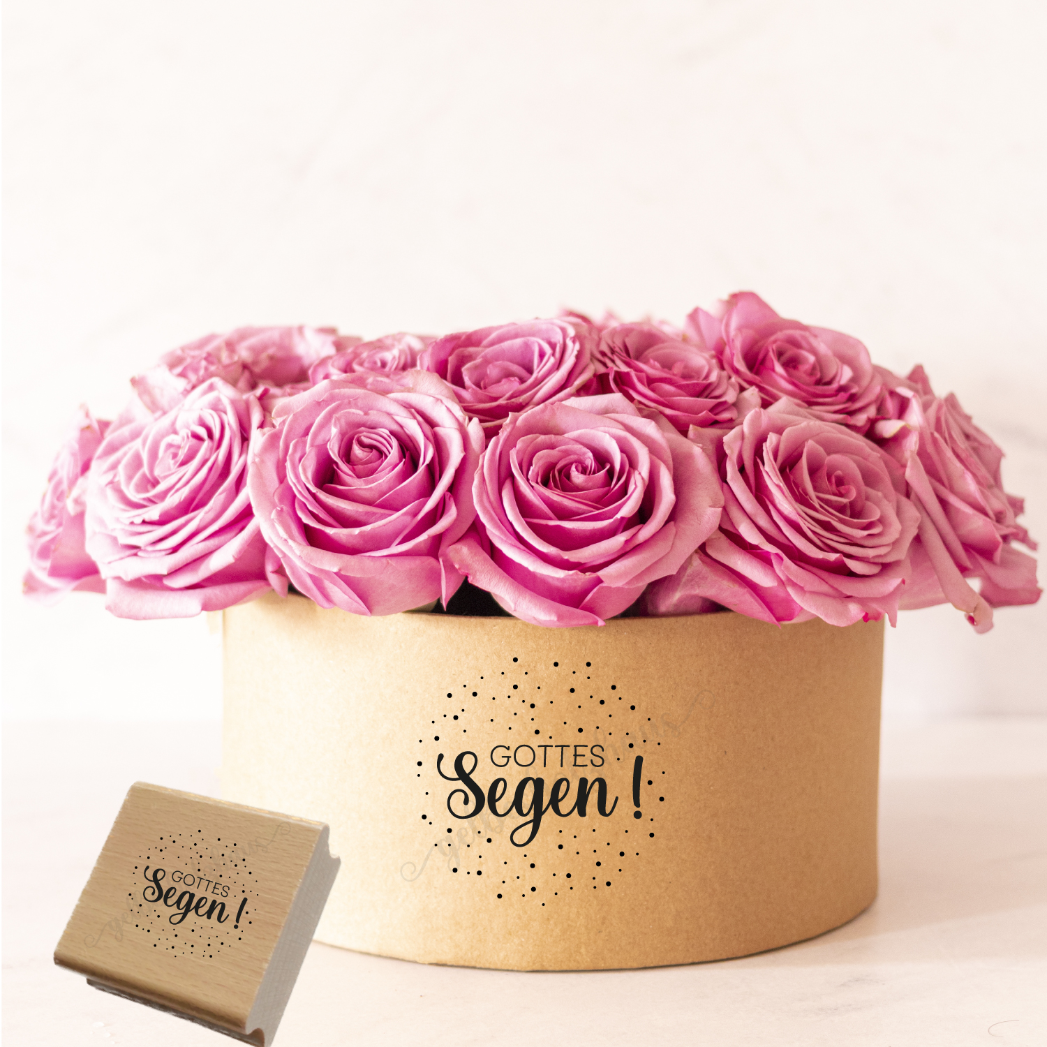 Konfetti-STEMPEL "Gottes Segen!"