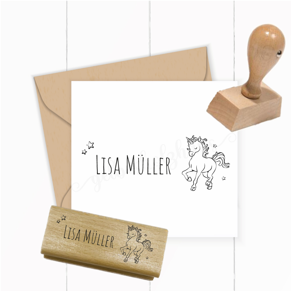 Dein individueller Namensstempel „Lisa“ | 59 x 22 mm - ST0295
