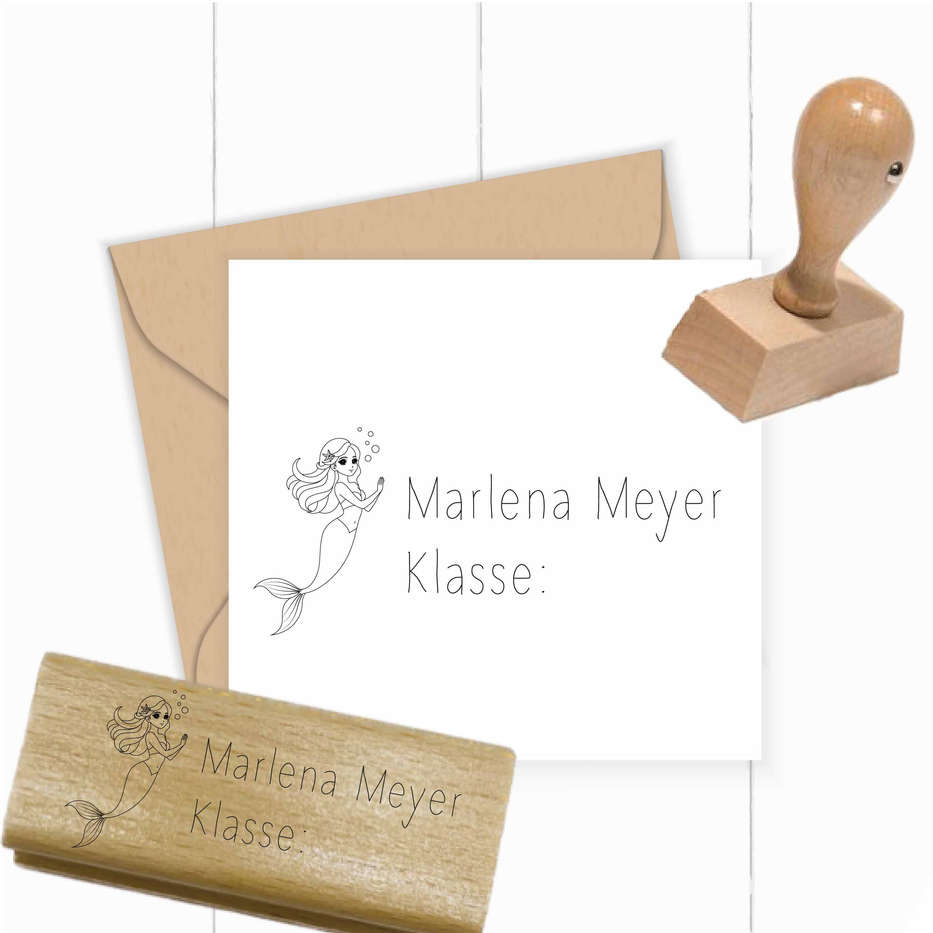Dein individueller Namensstempel „Marlena“ | 59 x 22 mm - ST0391