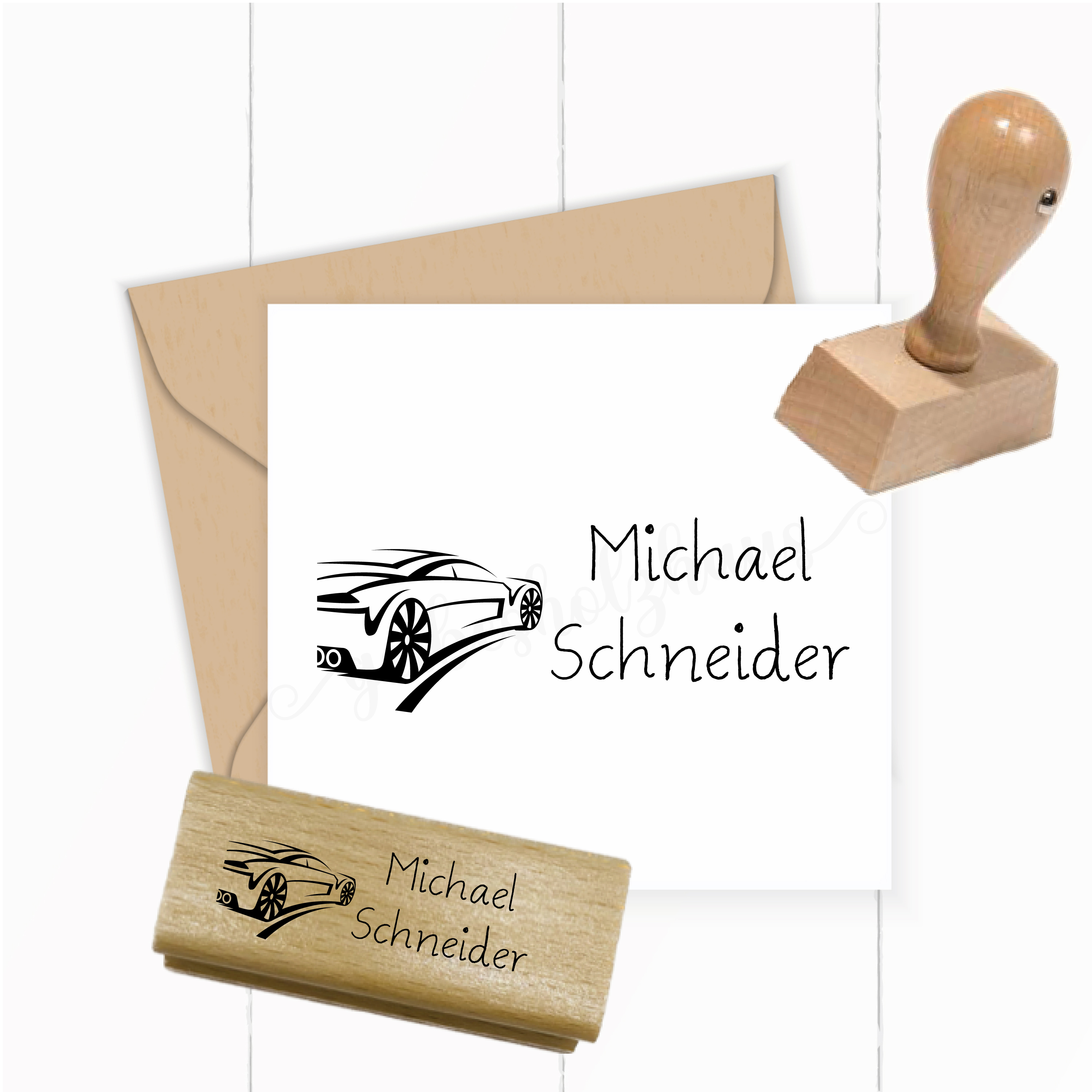 Dein individueller Namensstempel „Michael“ | 59 x 22 mm