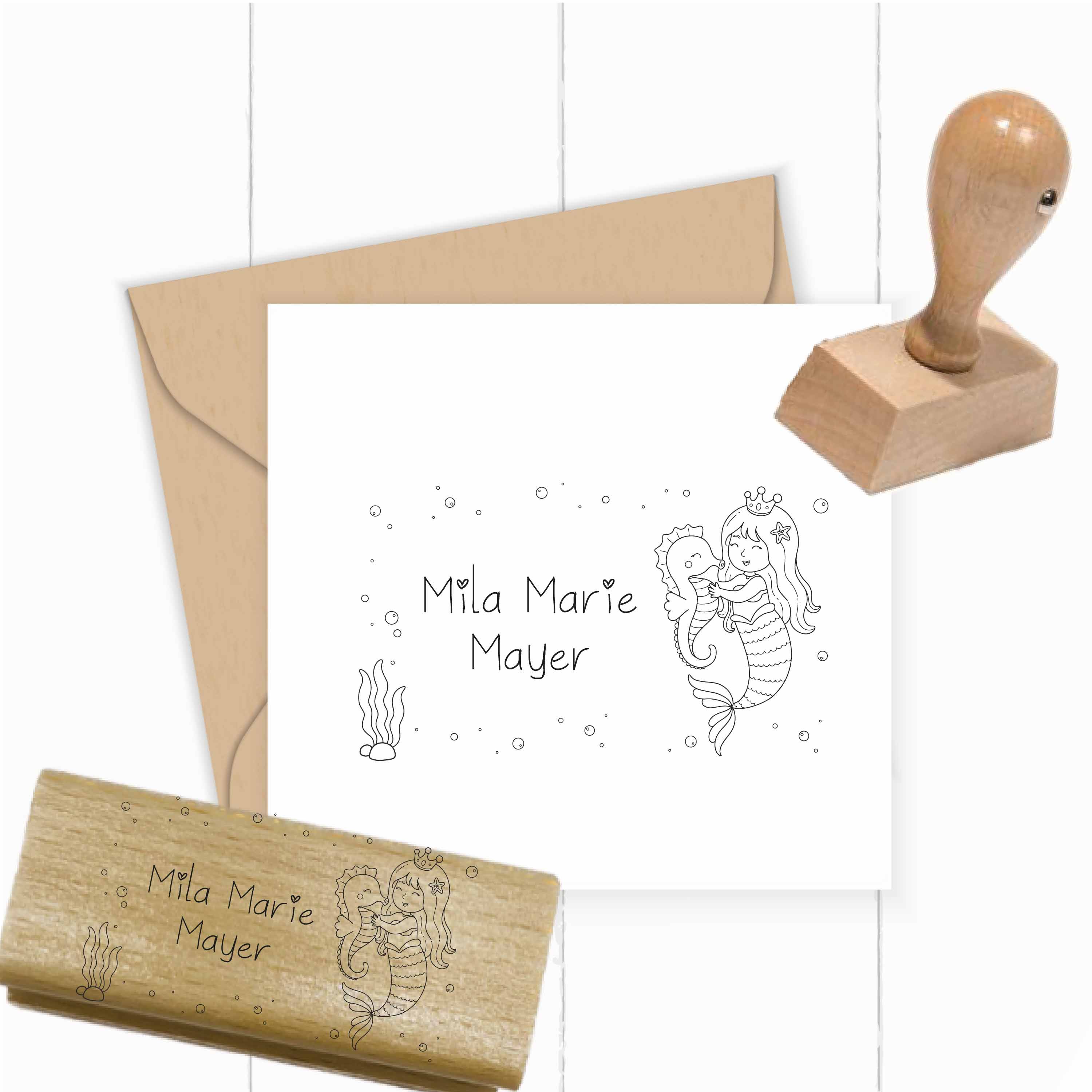 Dein individueller Namensstempel „Mila“ | 50 x 30 mm - ST0300