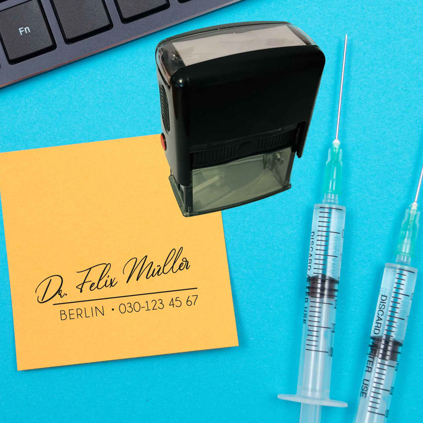 Praxisstempel | Ideal für Kinder- & Hausärzte