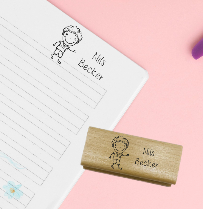 Dein individueller Namensstempel „Nils“ | 50 x 30 mm