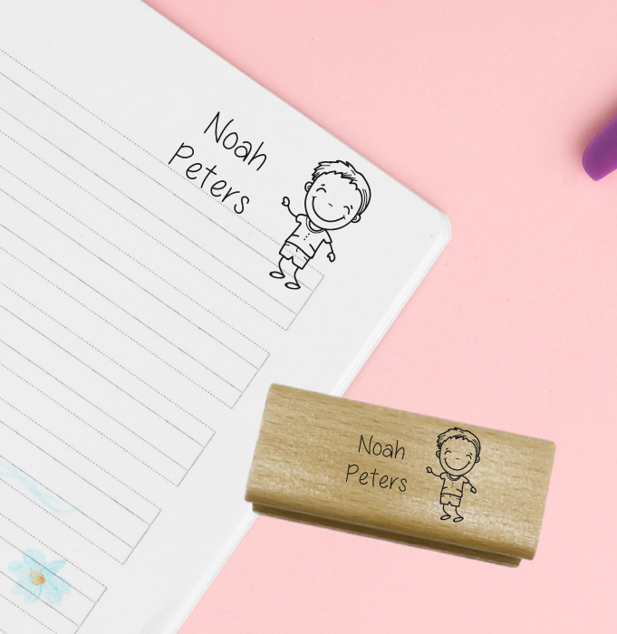 Dein individueller Namensstempel „Noah“ | 50 x 30 mm