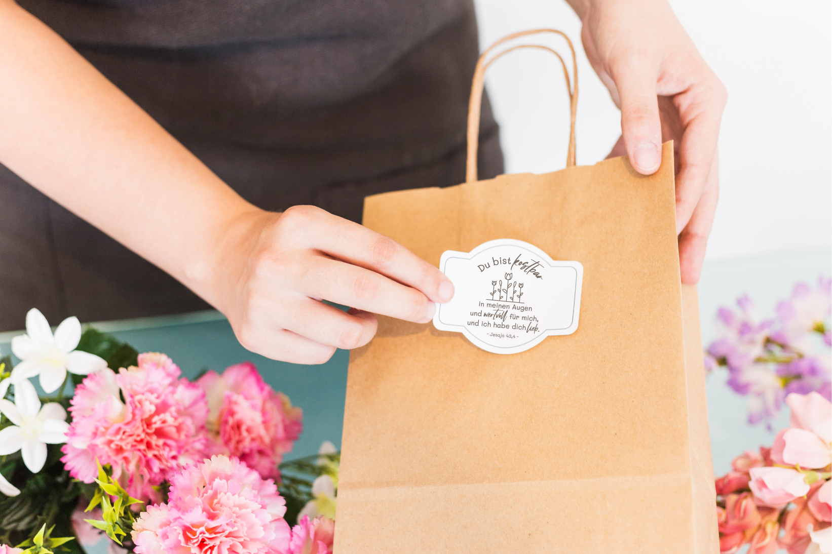 STEMPEL JahresLosung 2023 "Du bist der Gott, der mich sieht 1. Mose 16,13"