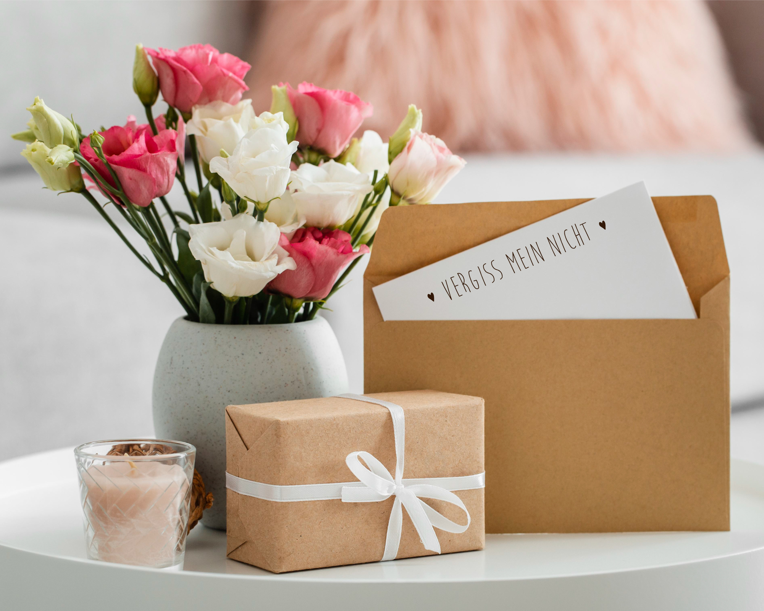 STEMPEL "Vergiss mein nicht"