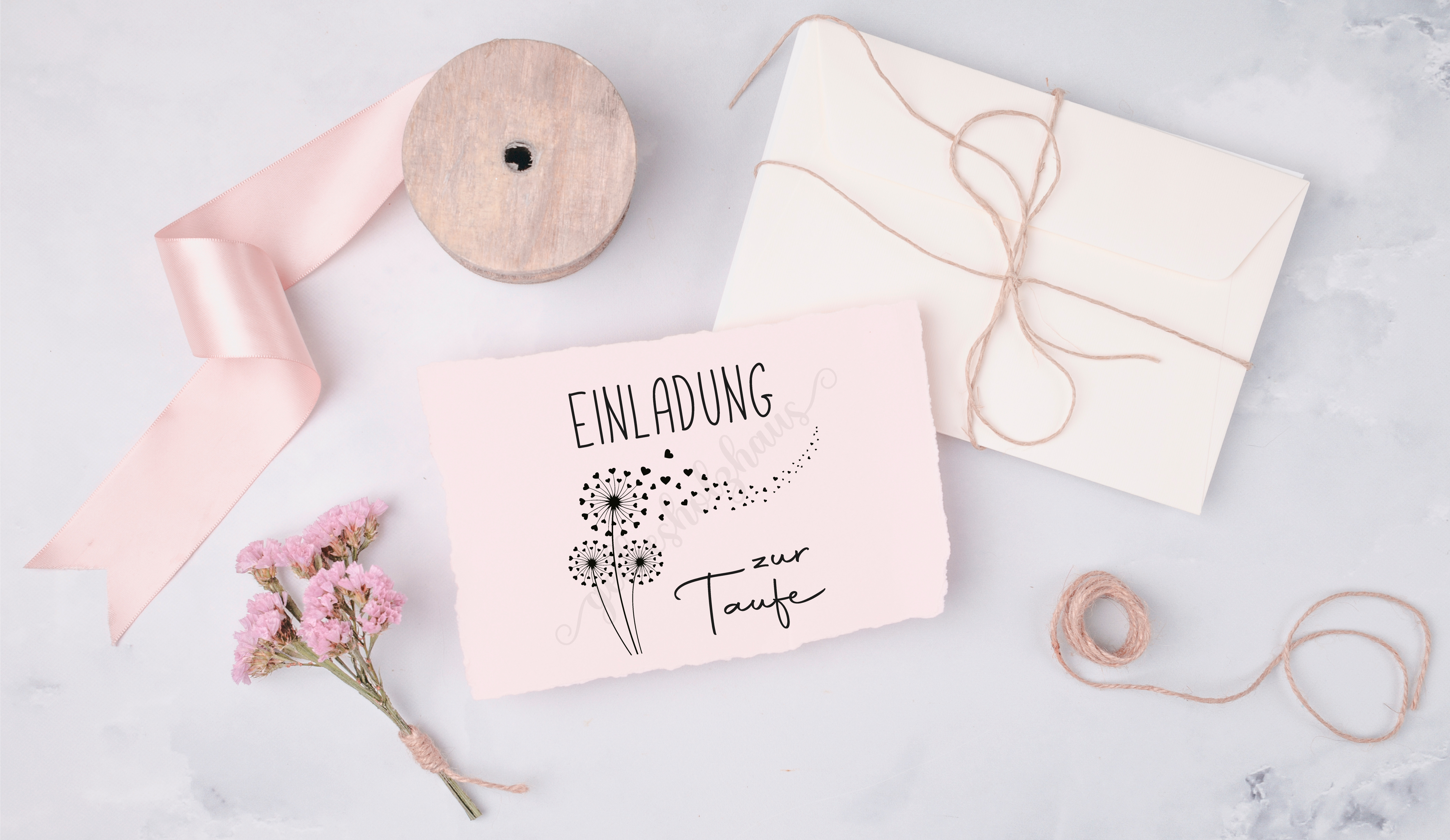 STEMPEL "EINLADUNG zu meiner Taufe"