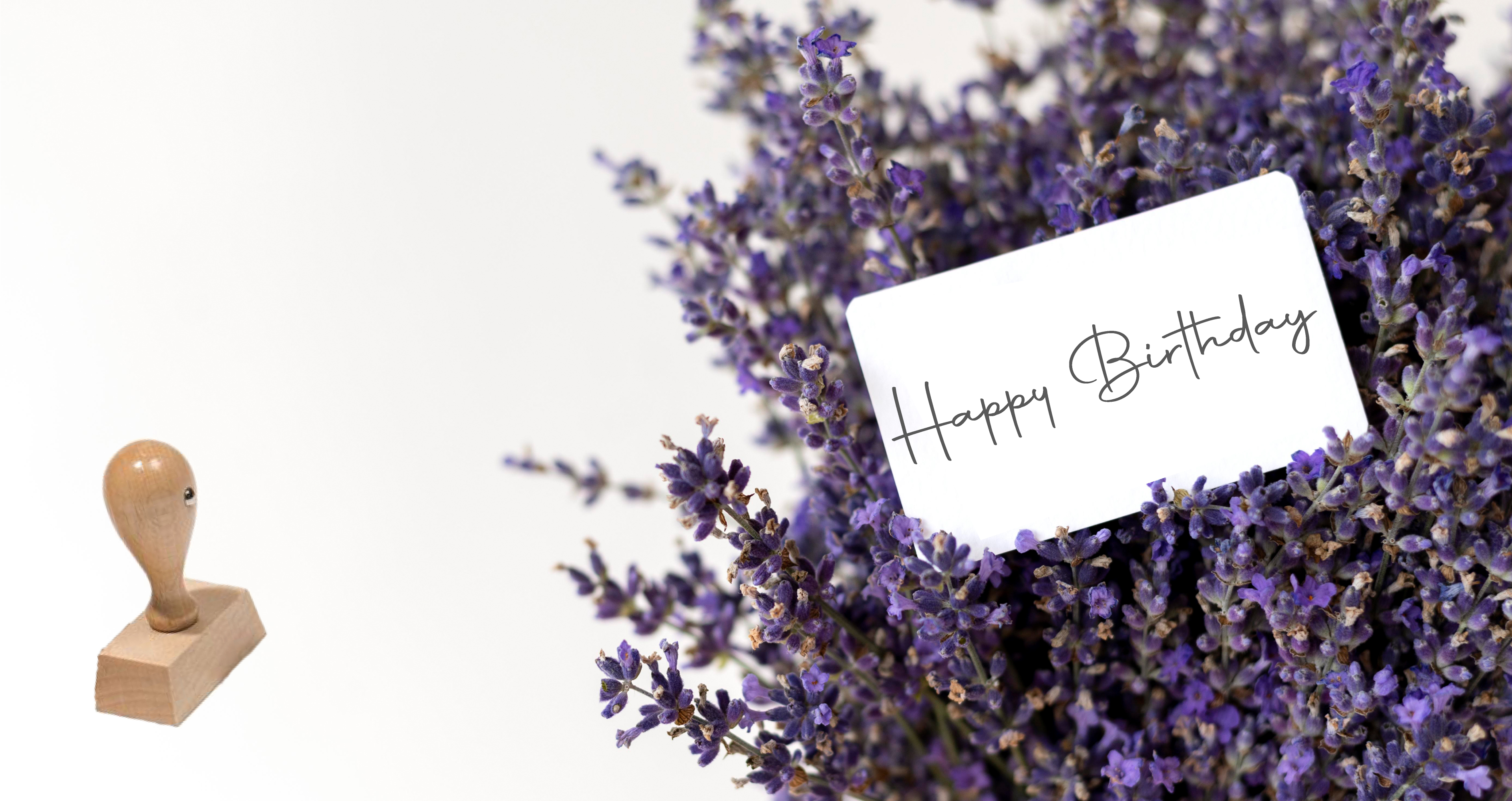 STEMPEL "Happy Birthday"