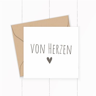 STEMPEL "Von Herzen"