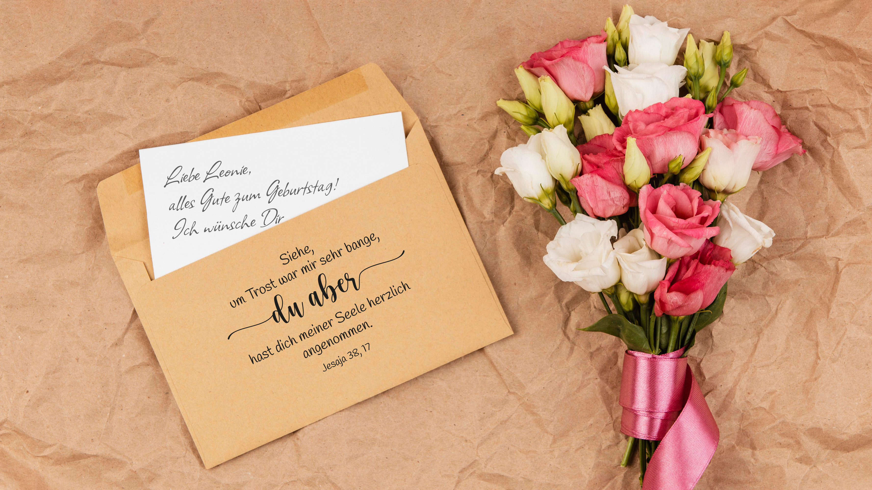 Bibelvers STEMPEL "Jesaja 38, 17 - Trost"