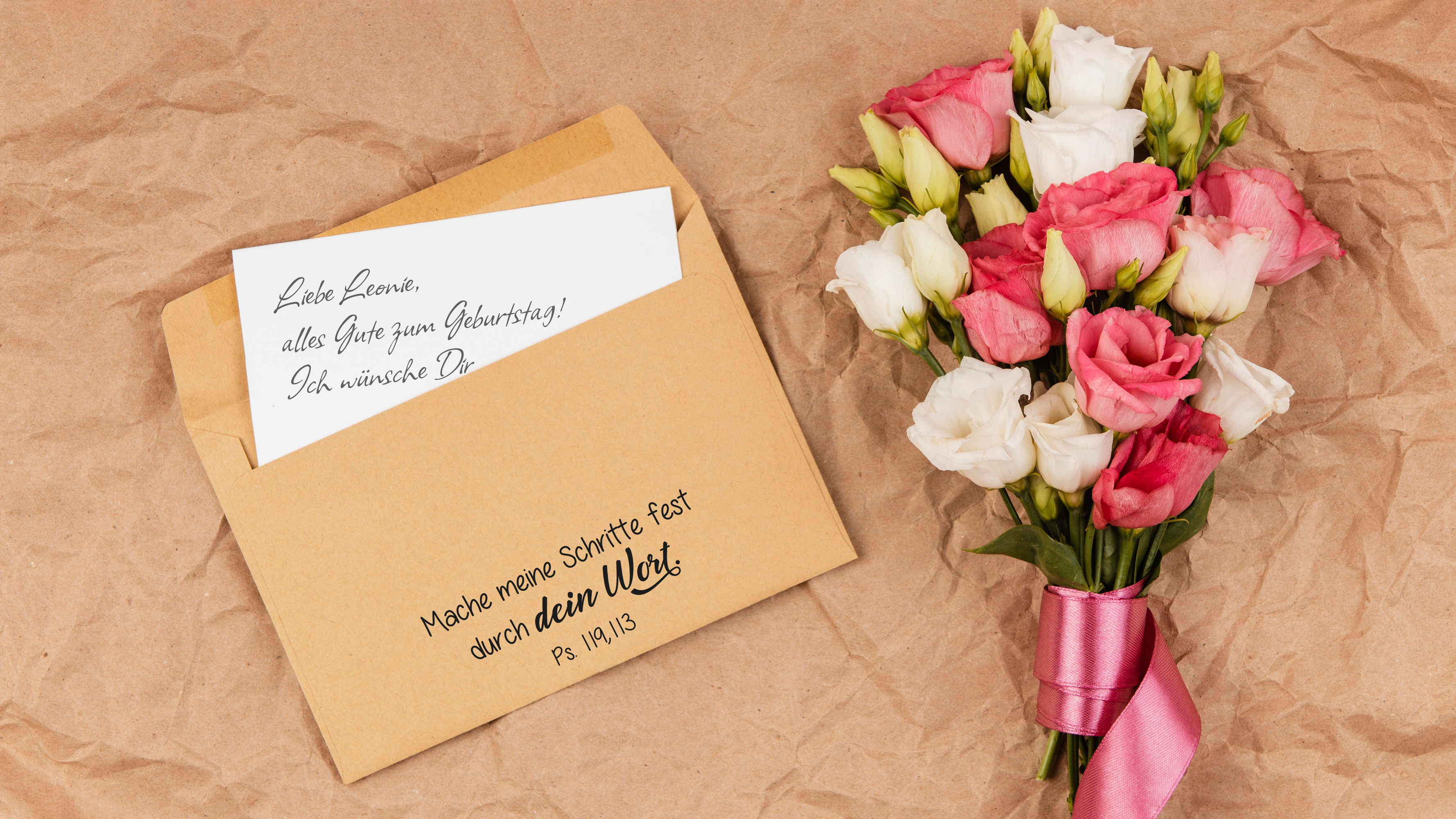 Bibelvers-STEMPEL "Psalm 119, 133 - Mache meine Schritte fest durch dein Wort"