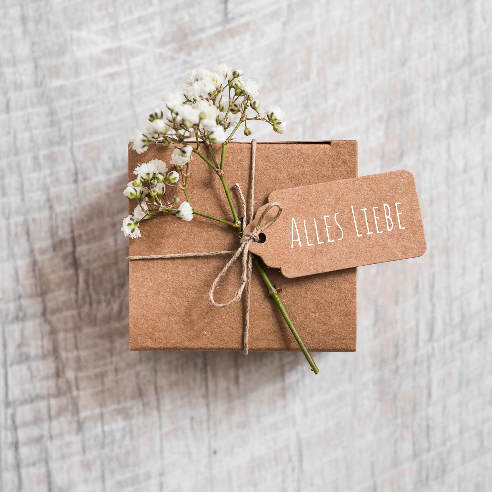 STEMPEL " alles Liebe "