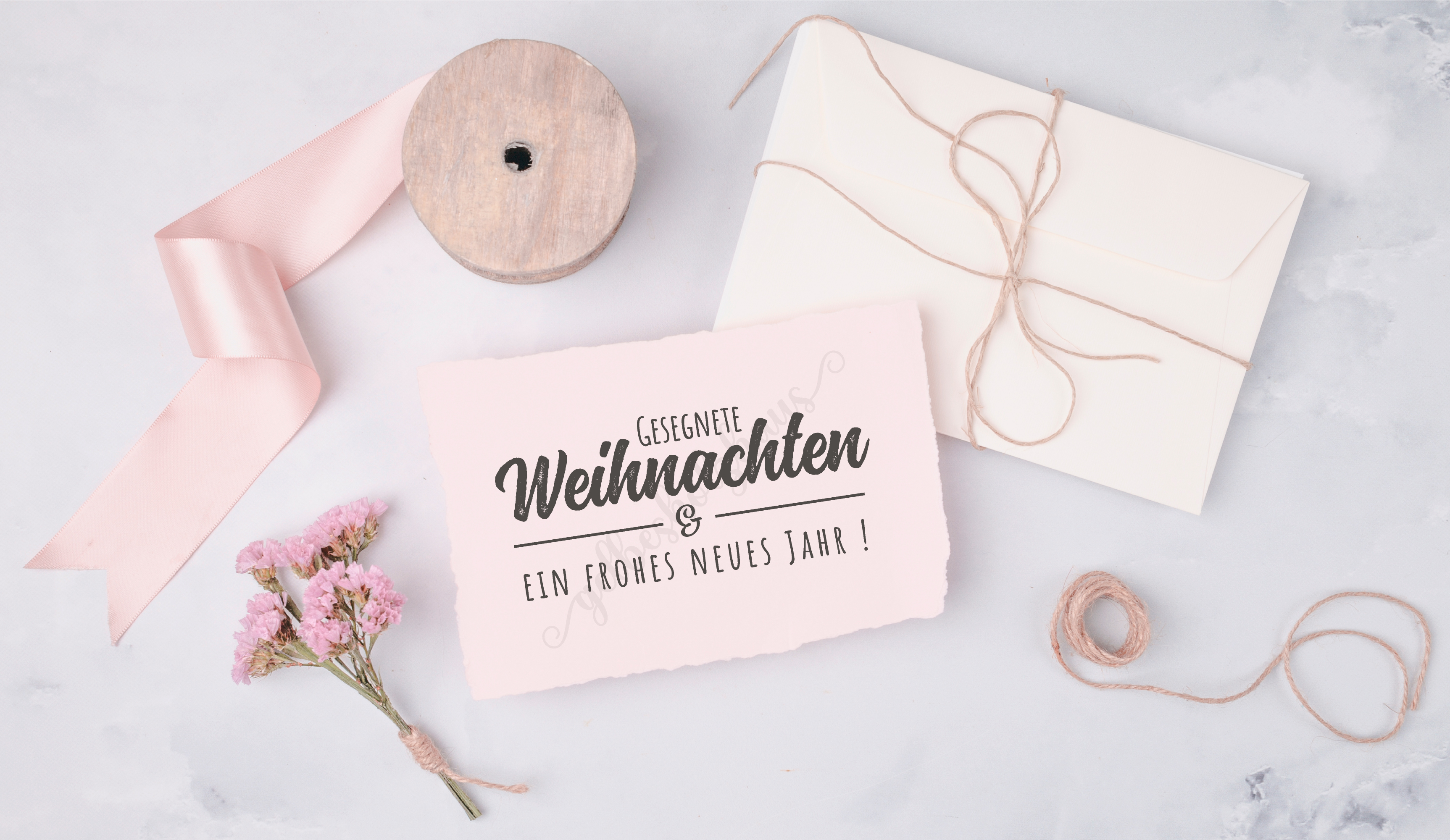 Segens STEMPEL "Gesegnete Weihnachten und ein frohes neues Jahr!"