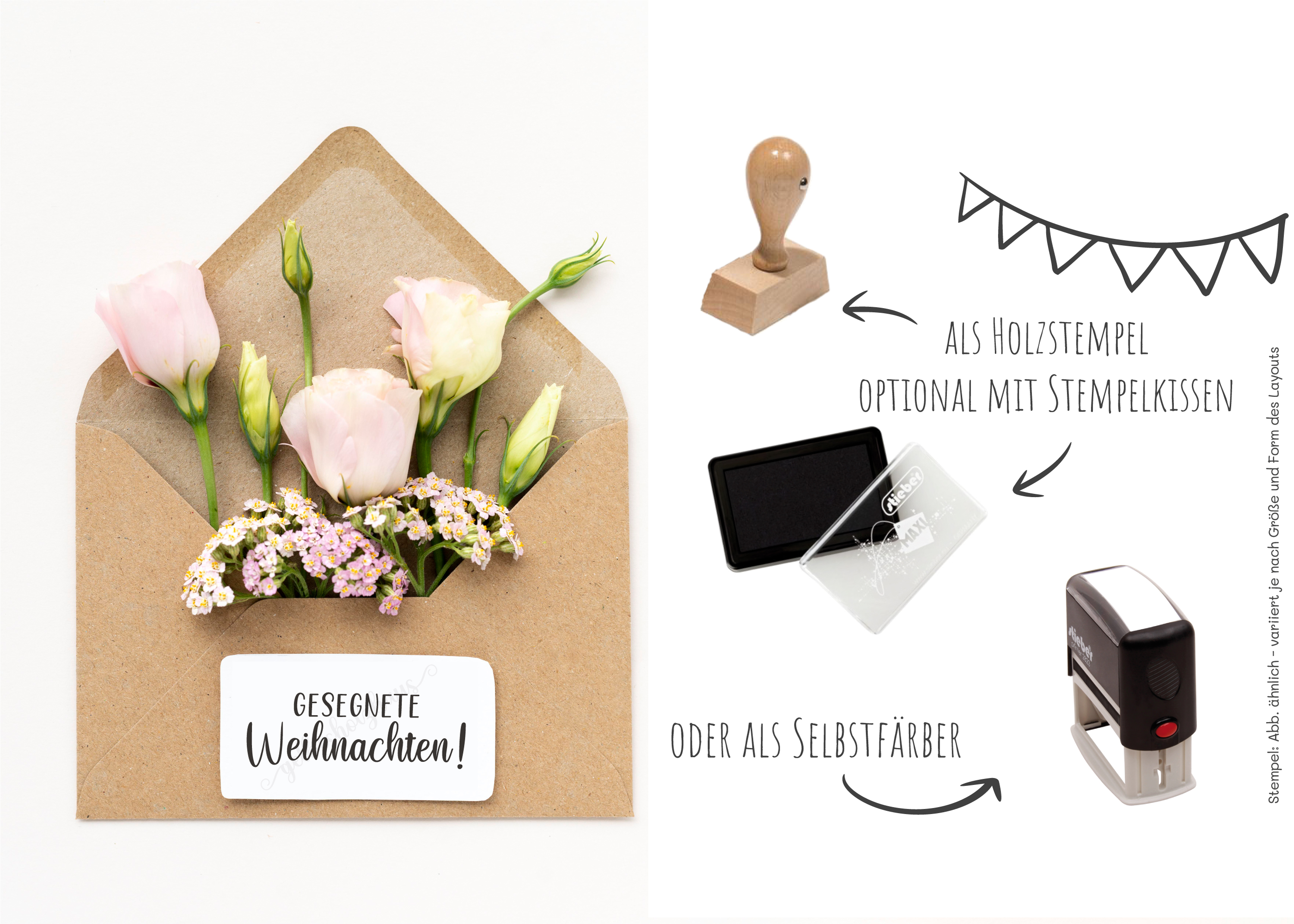 Segens STEMPEL "Gesegnete Weihnachten!"