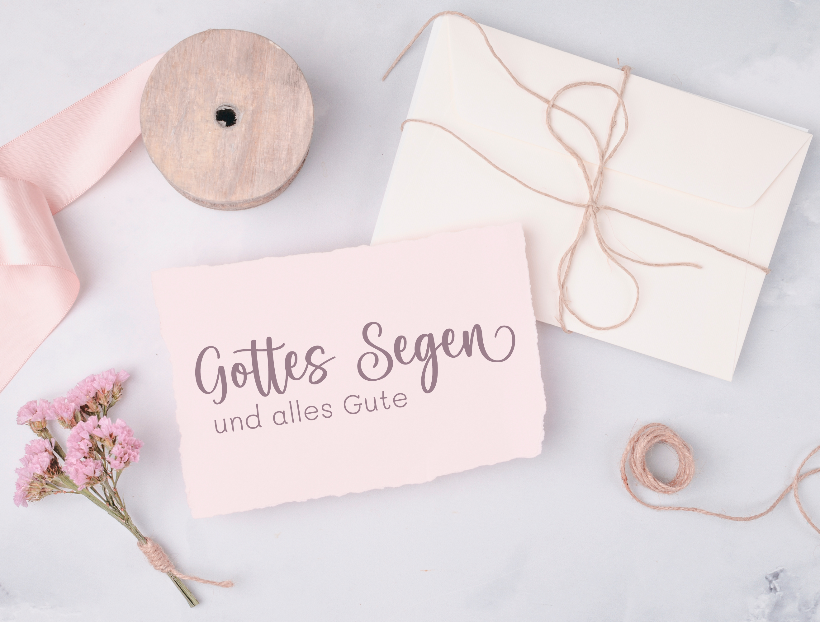 Segens - STEMPEL "Gottes Segen und alles Gute"