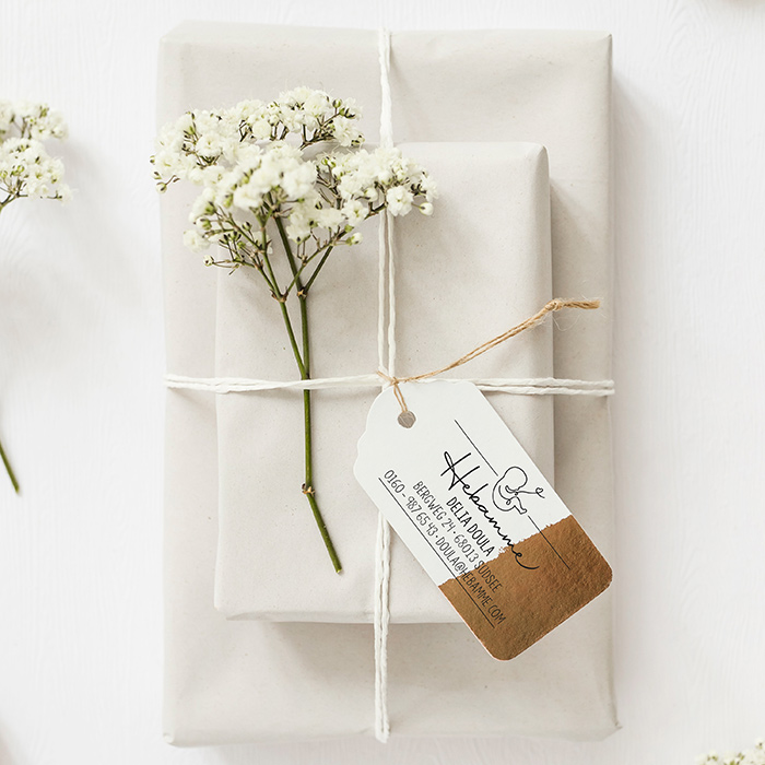 AdressSTEMPEL für Hebammen und Geburtshelfer "Doula" paßt perfekt ins Mutterpass-Feld 