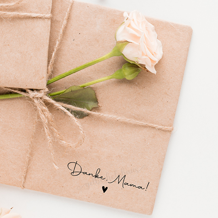 Muttertags - STEMPEL "Danke, Mama!" 